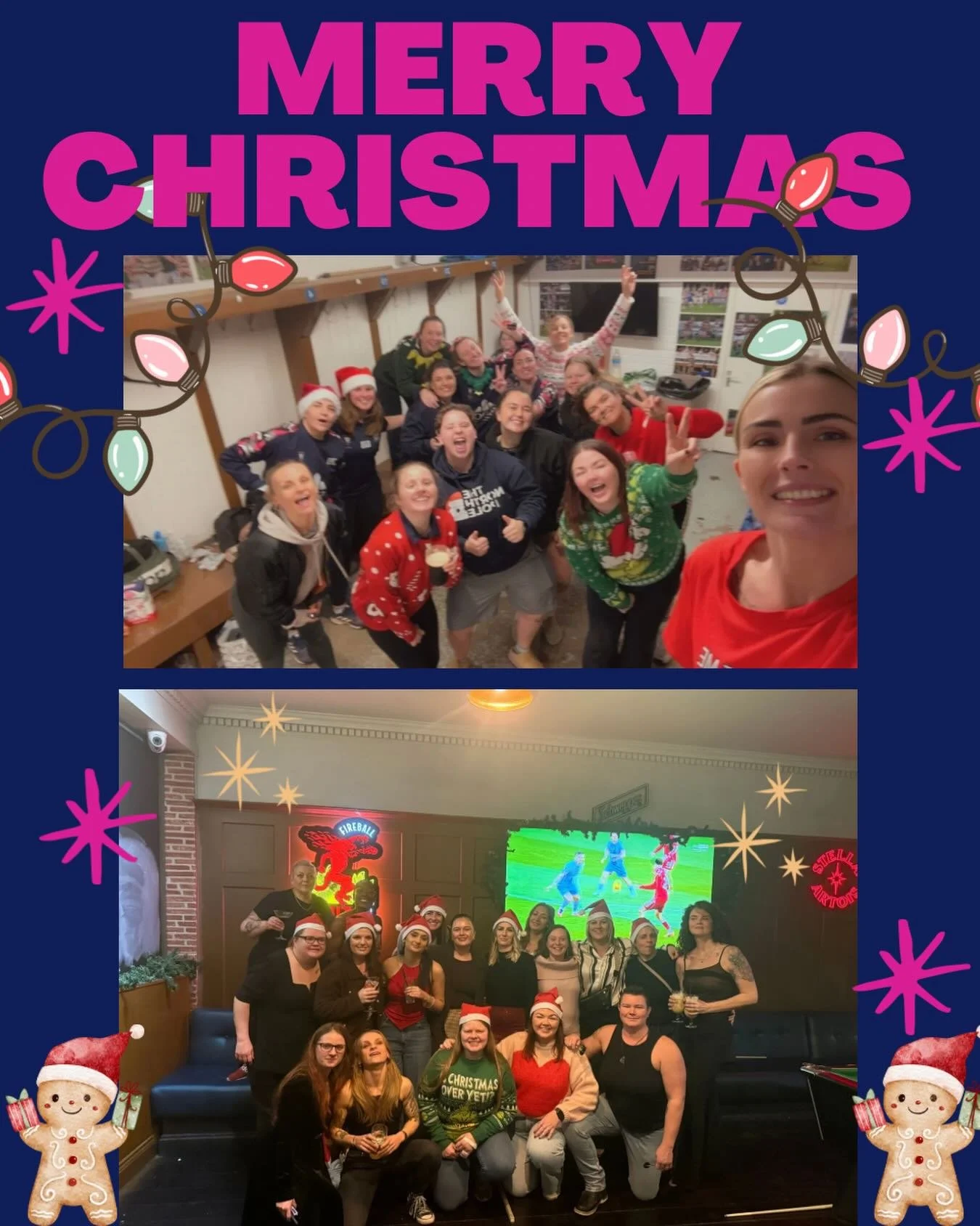 MERRY CHRISTMAS! 

We want to thank everyone for their support during the year, we hope you all have a happy and healthy festive period with lots of celebrations and we can&rsquo;t wait to see what 2026 brings 🤍🤎🩷