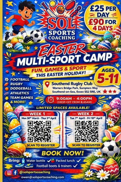 Easter multi sports Camp