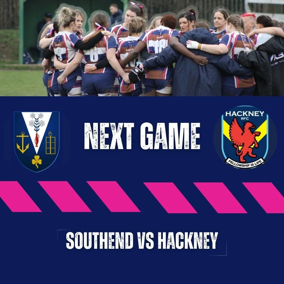 COMING UP *THIS SUNDAY*

The Saints are back in action at Warners Bridge against @hackneygladies 
Get down to the bridge and show your support for the saints 

#togethersouth