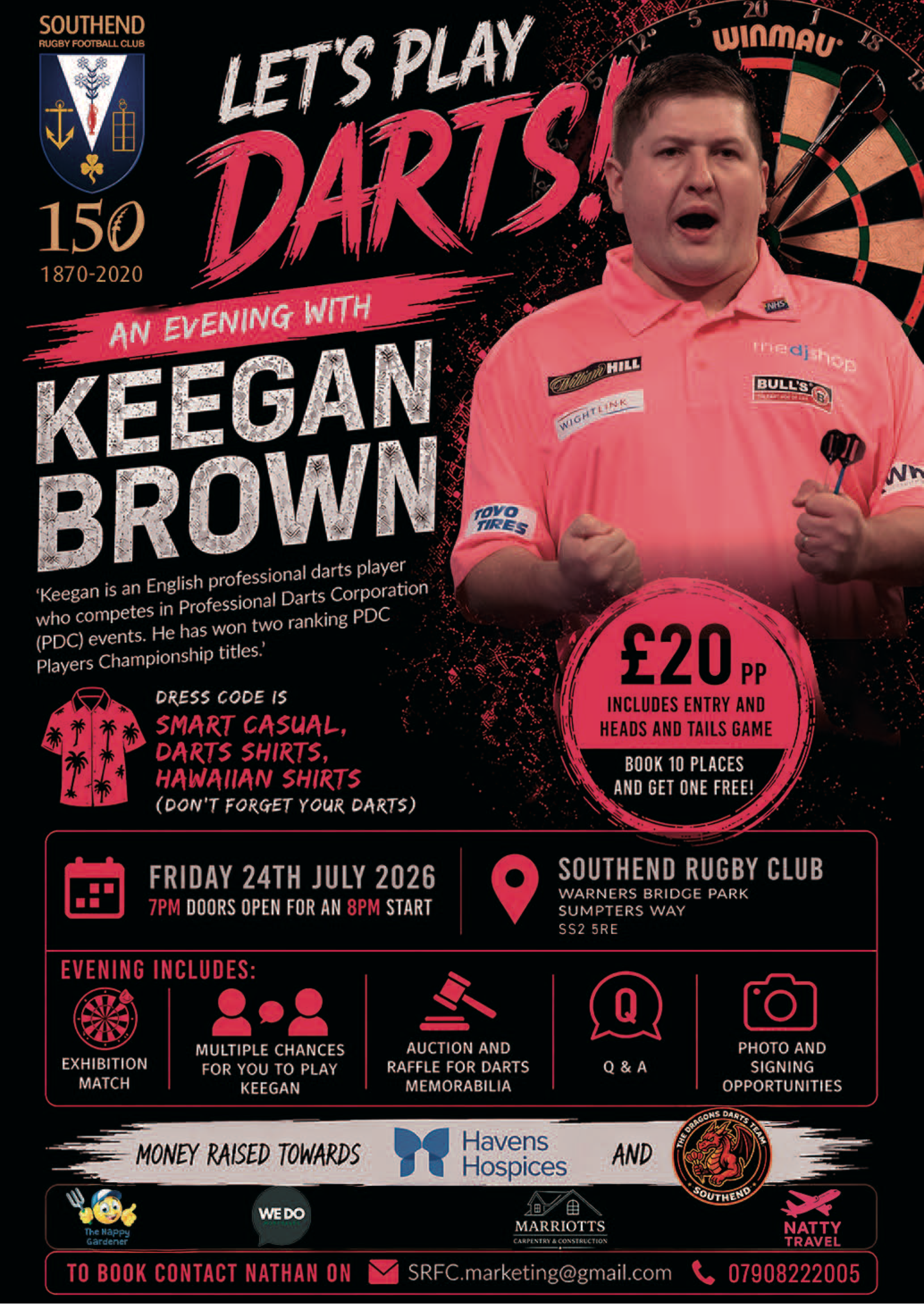 Darts Evening At The Club