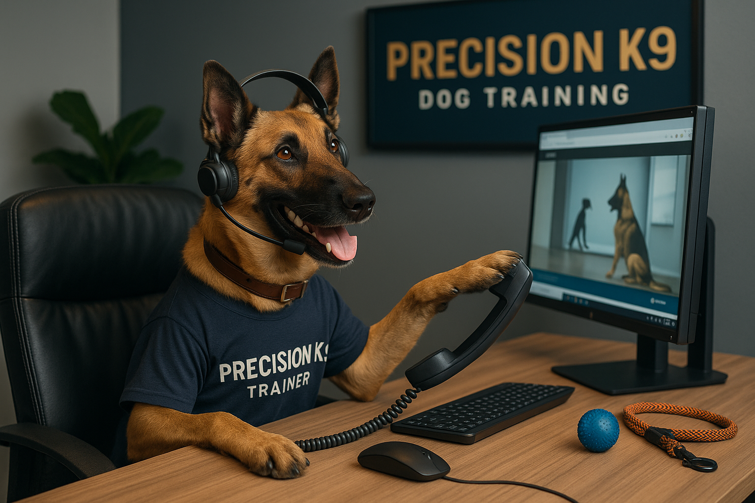 Precision K9 contact and dog training support