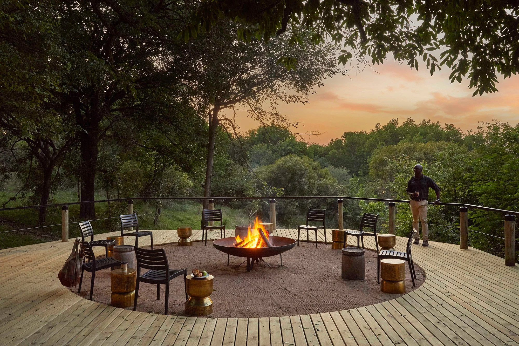 Lion Sands Tinga Lodge fire deck morning.jpg