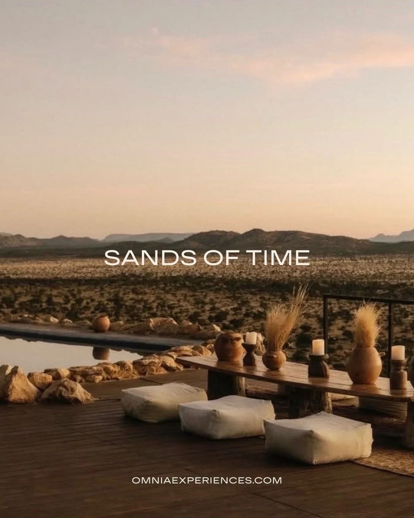 Each journey leaves its trace - written in deserts crossed and horizons chased. 🌾

Contact us at enquiries@omniaexperiences.com to book your next trip.

______ ______ ______ ______

#luxurytravel #deserttrip #luxurydesertcamp #luxurydesert #luxuryes