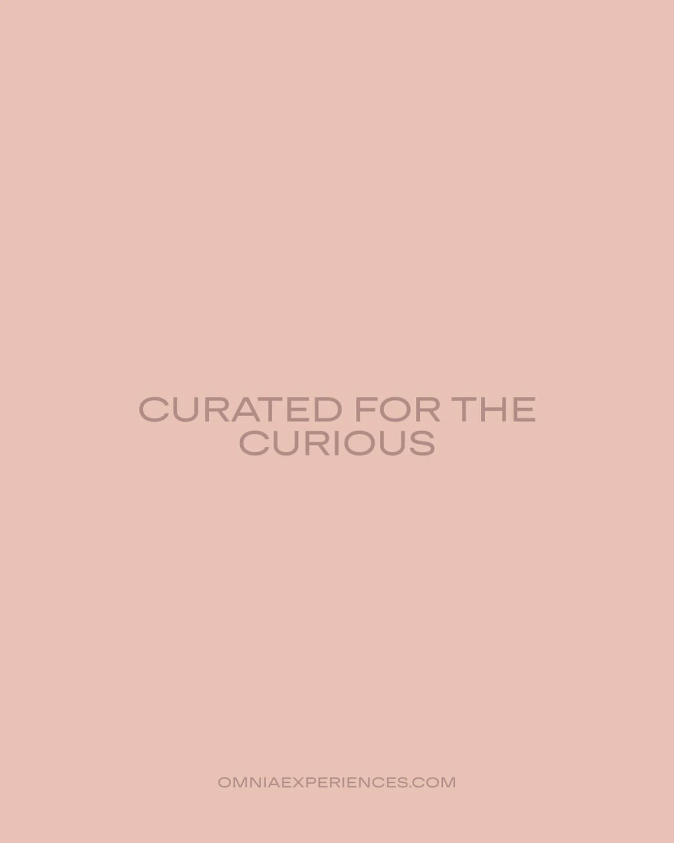 OMNIA is inspired by the idea that the most memorable journeys are the ones filled with curiosity, emotion, and beautiful detail. 🌎

Get in touch at enquiries@omniaexperiences.com to curate your own journey with OMNIA. ✨

#bespoketravel #omniaexperi