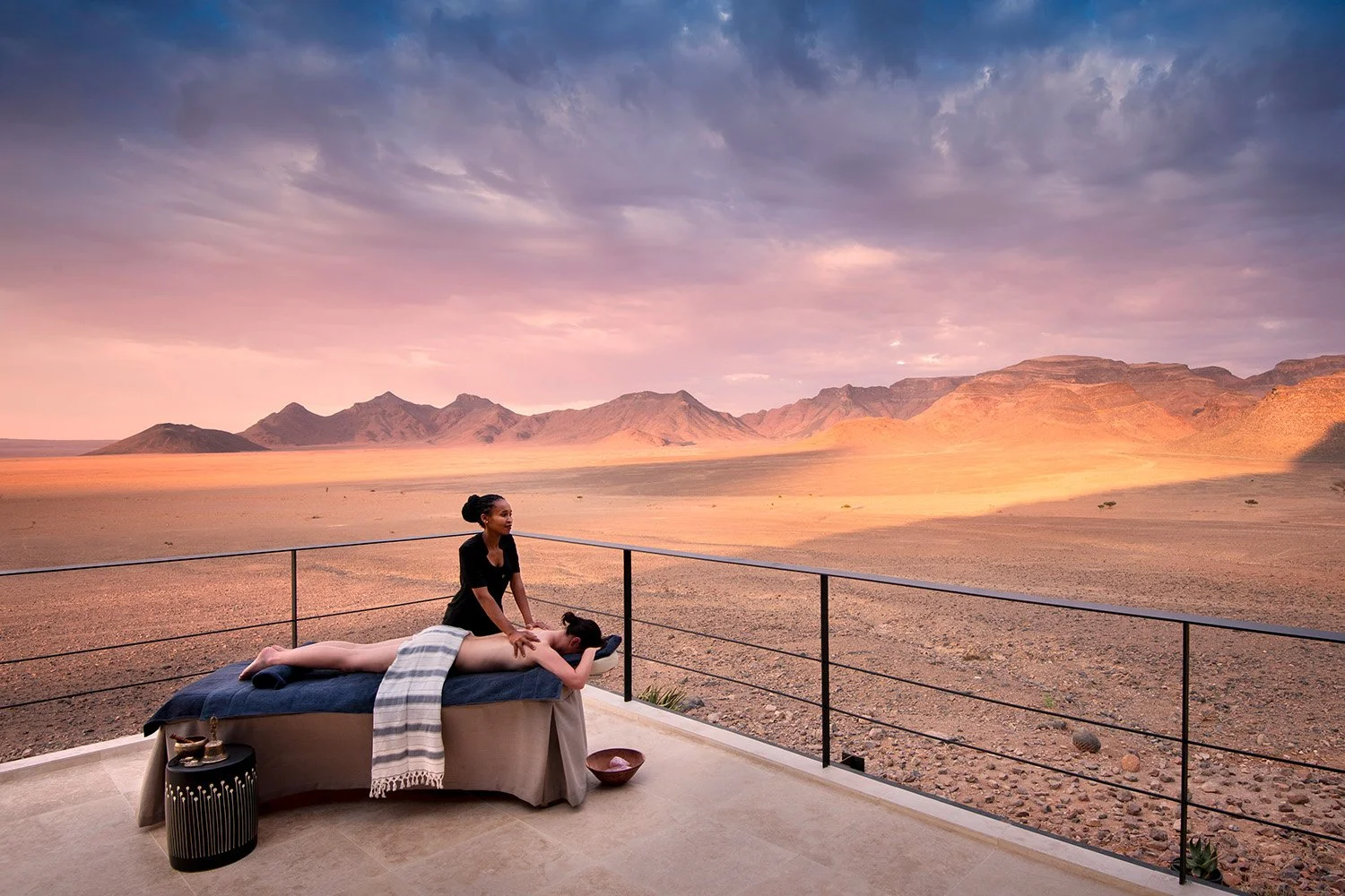 Sossusvlei-Desert-Lodge-General-Guest-Area-Spa-massage-on-the-deck-High-Resolution-Widt