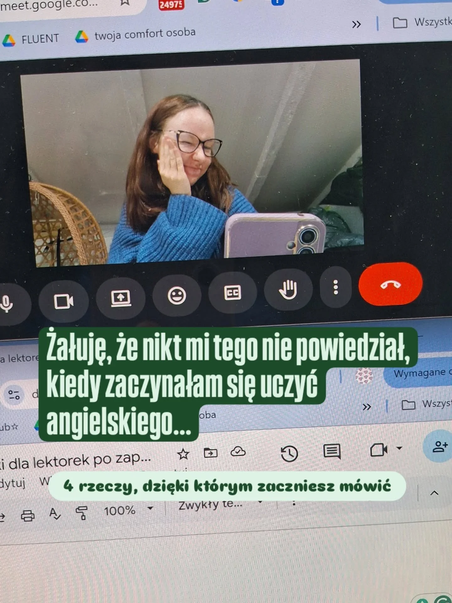 A Ty, co chciałabyś usłyszeć na początku nauki angielskiego?

Chętnych zapraszamy do linku w bio na lekcje indywidualne i w parach 🤭🫶