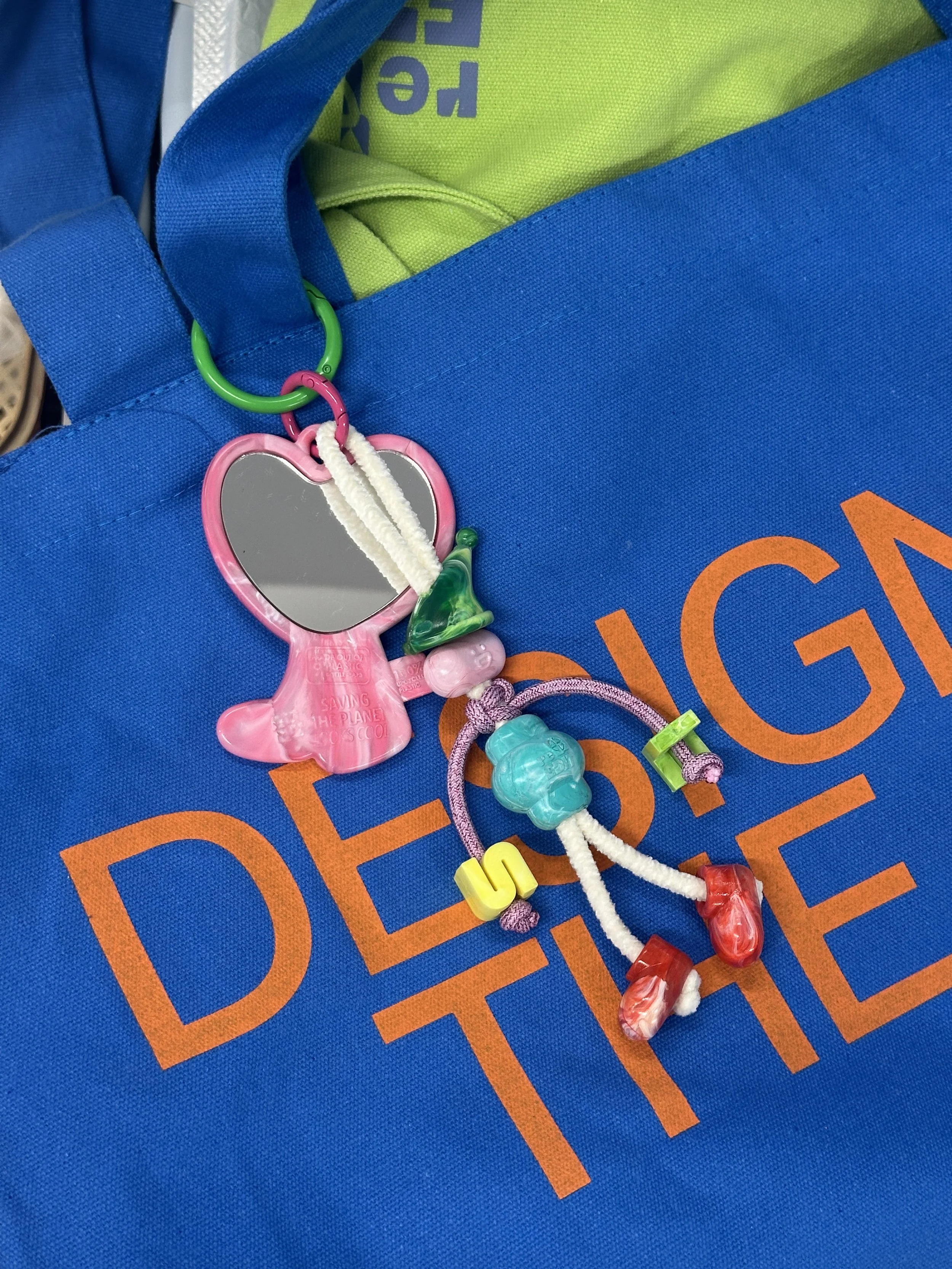 UPCYCLED PLANET-CARE CREW MIRROR/ ORNAMENT