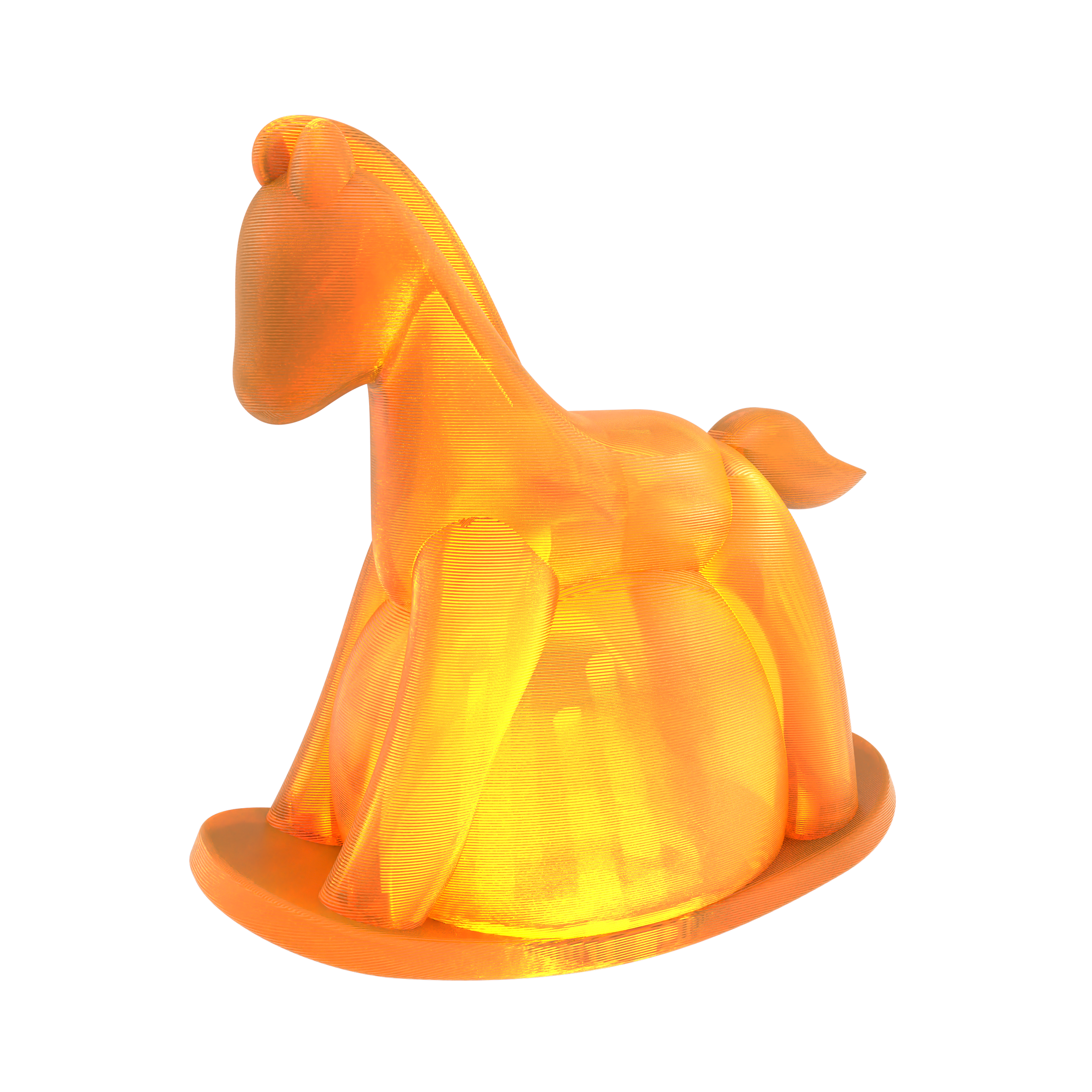 CNY SPECIAL: Rocking Horse Table Lamp