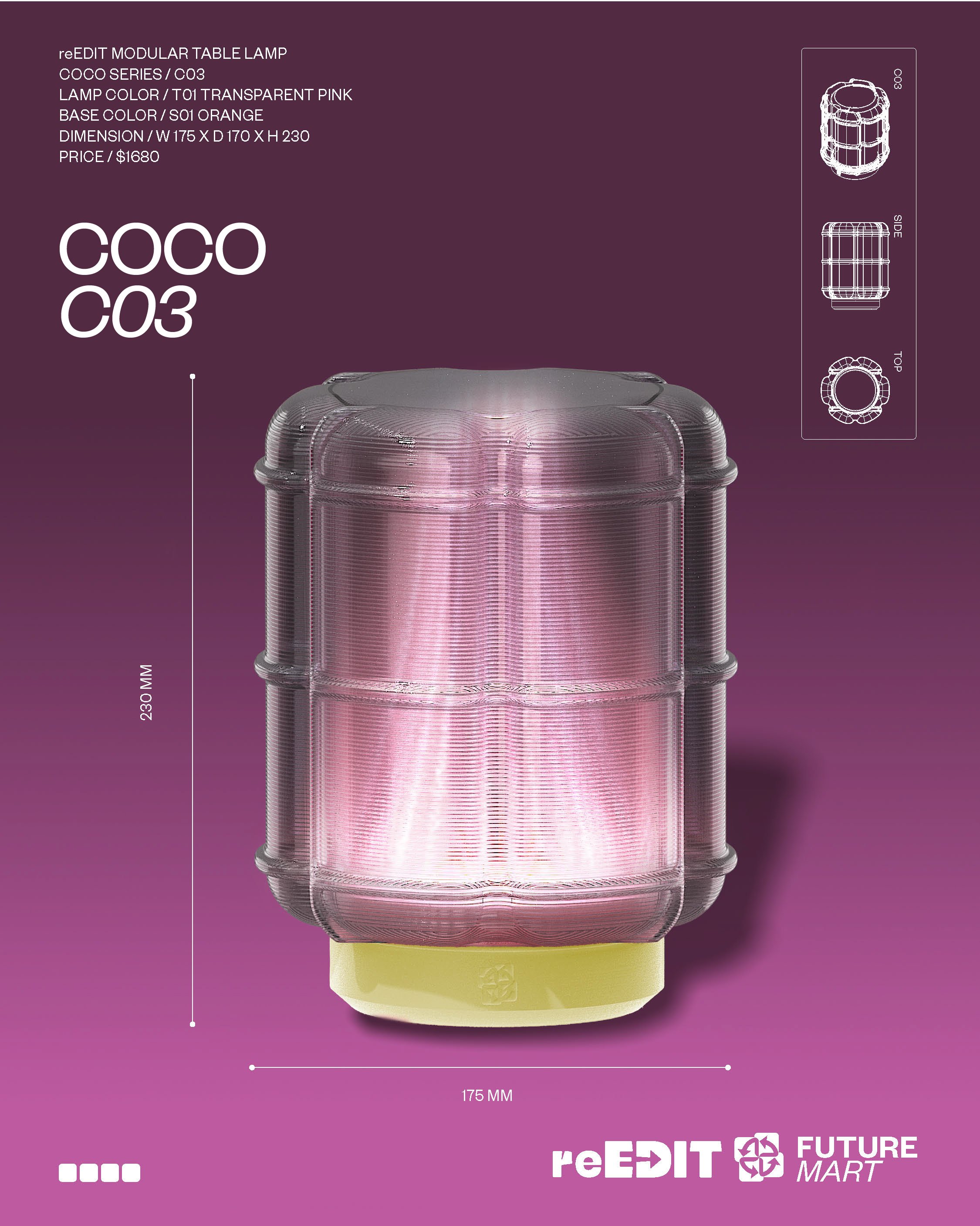 reEDIT MODULAR LAMP: COCO SERIES