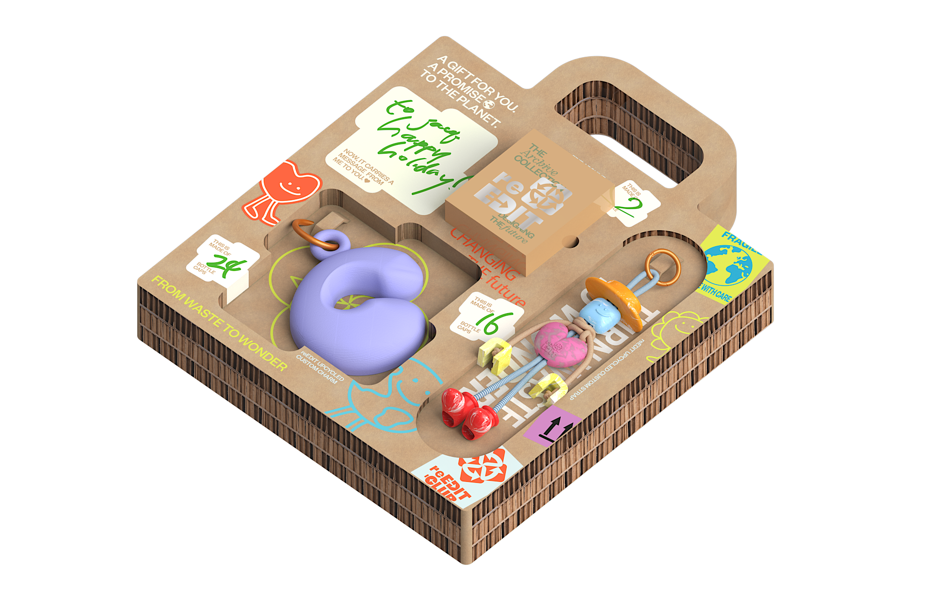 UPCYCLED PERSONALIZED GIFT SET