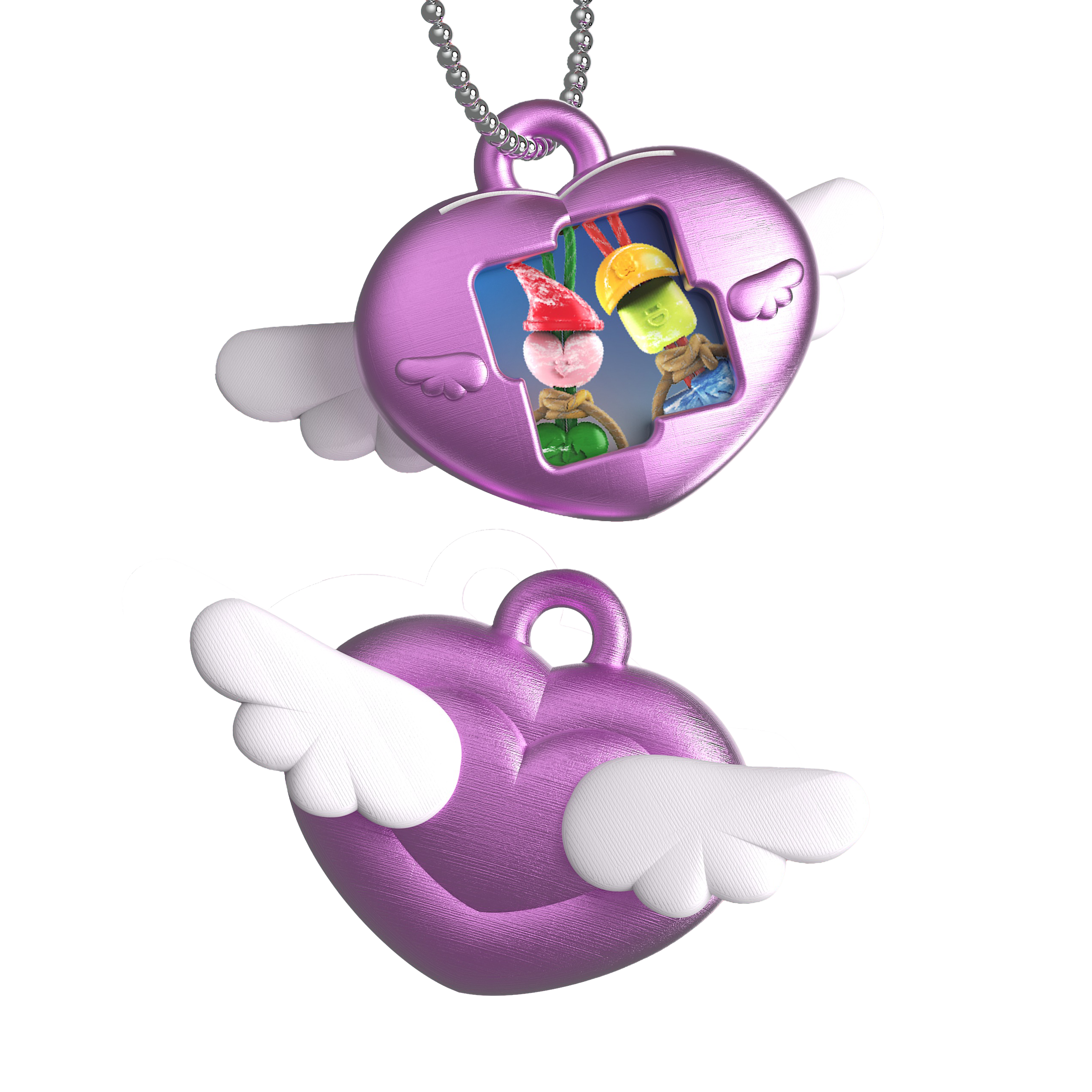 VDAY SPECIAL: Recyclable Custom Photo Keychain