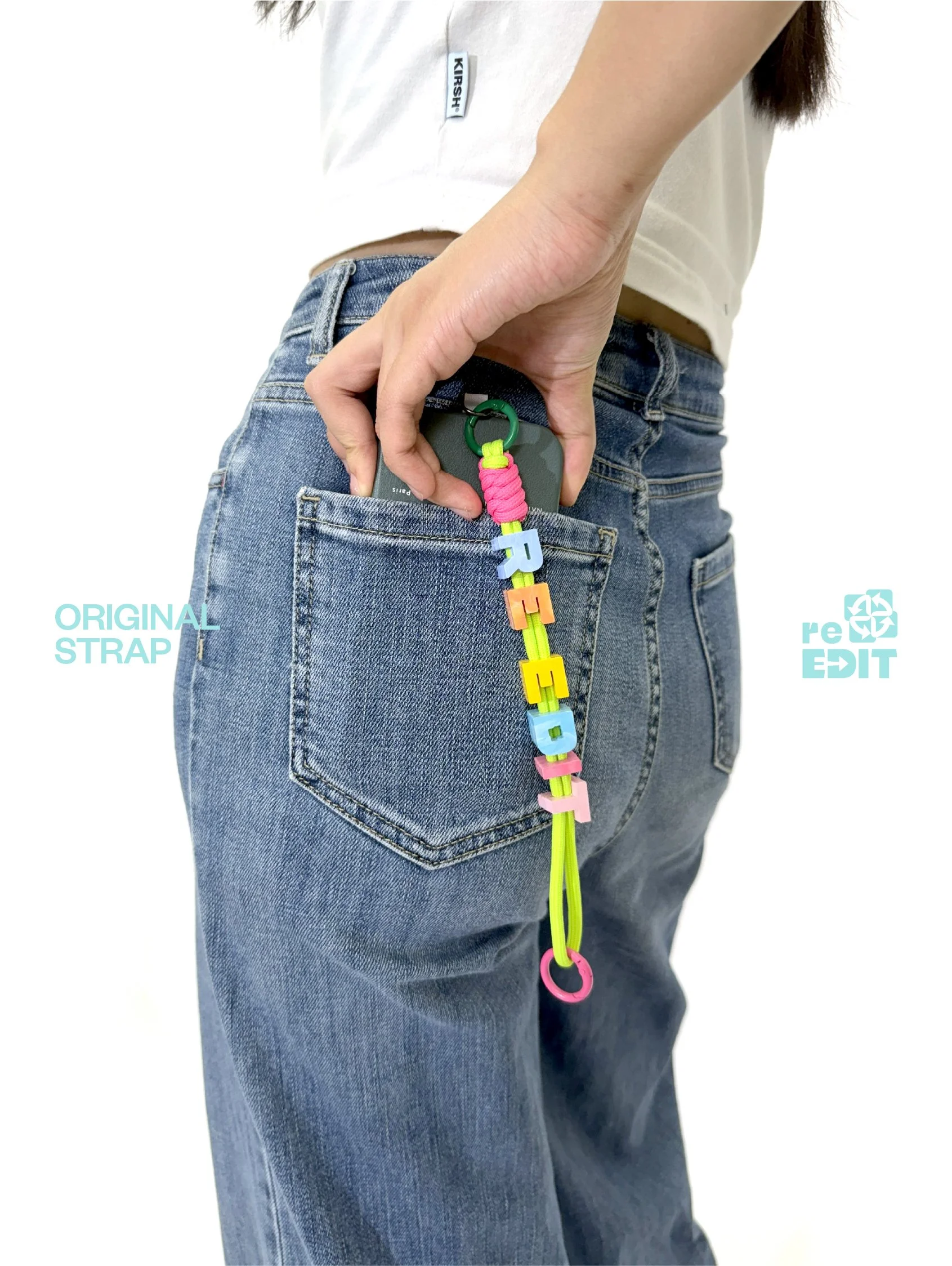 UPCYCLED ALPHABET STRAP (ORIGINAL)