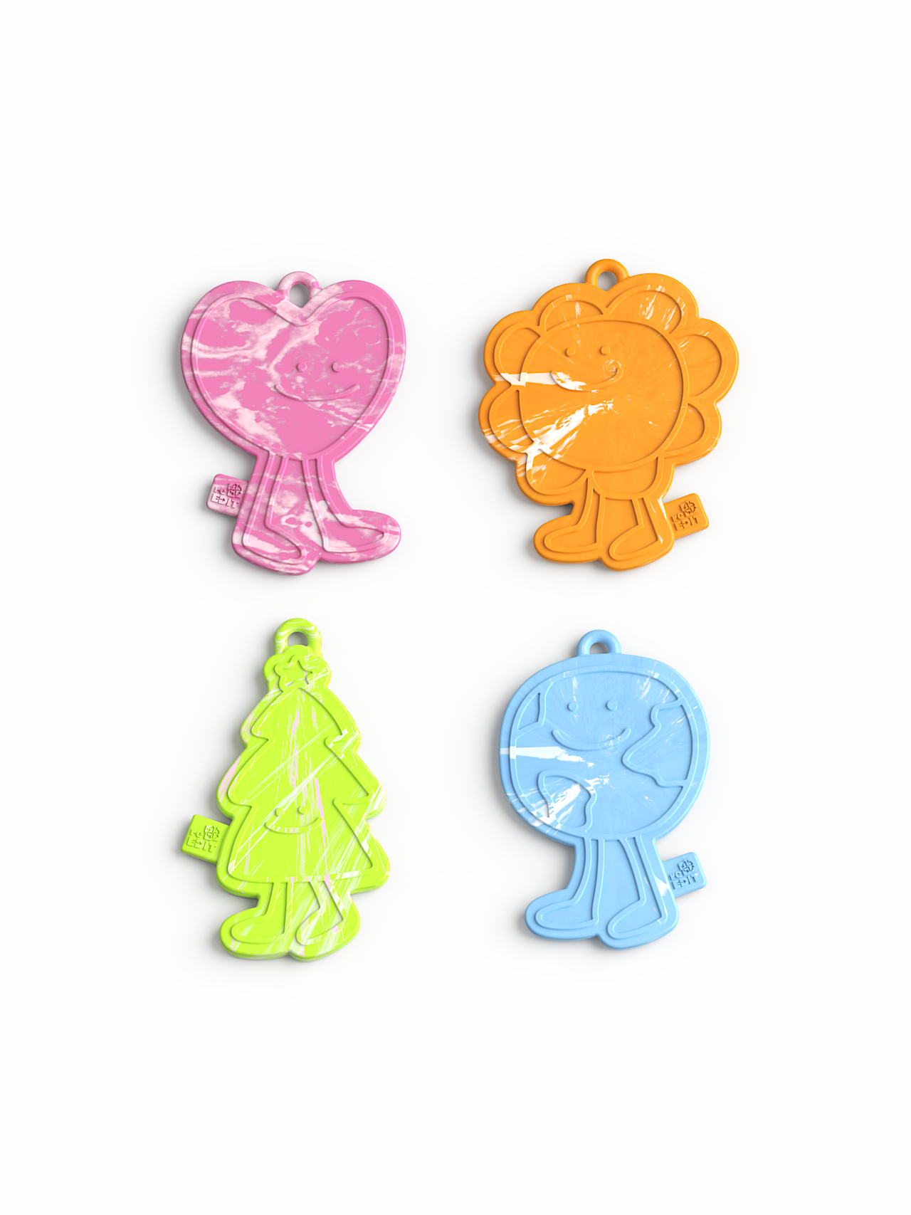 UPCYCLED PLANET-CARE CREW MIRROR/ ORNAMENT