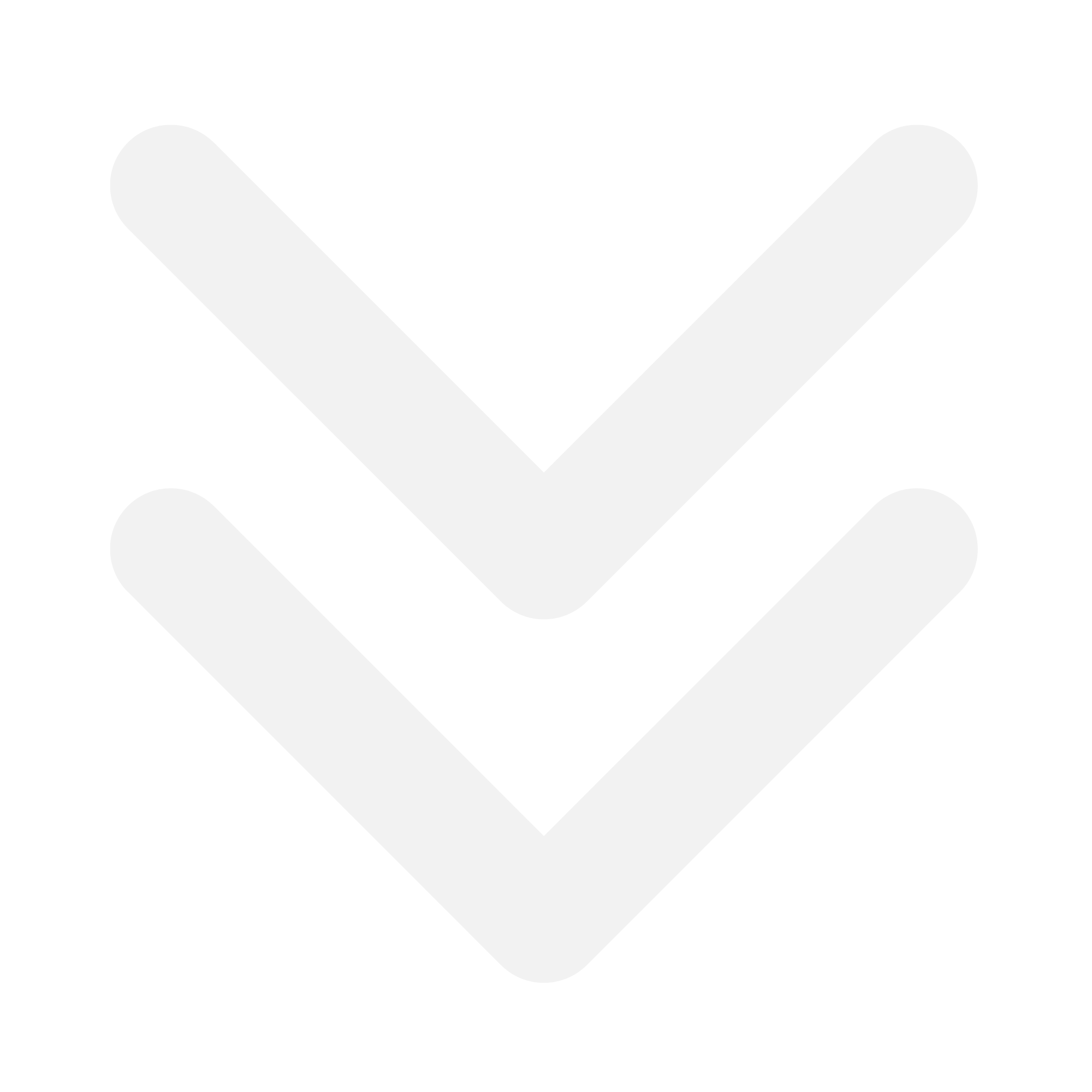 Three large white checkmarks stacked vertically on a black background.