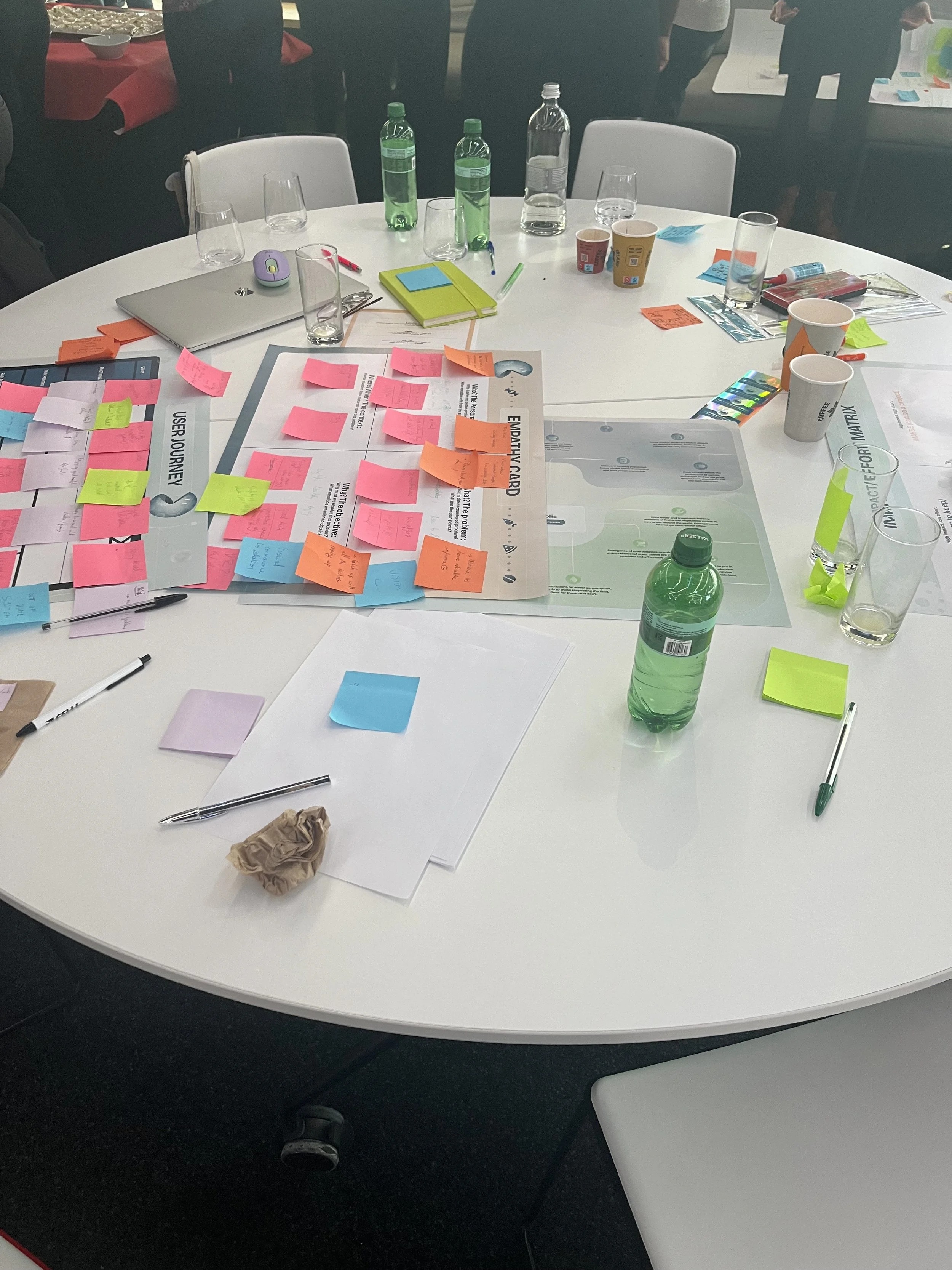 Nestlé - Mentored teams in a two-day hackathon, guiding user-centered design and helping develop creative, health-focused meal solutions for 2035.