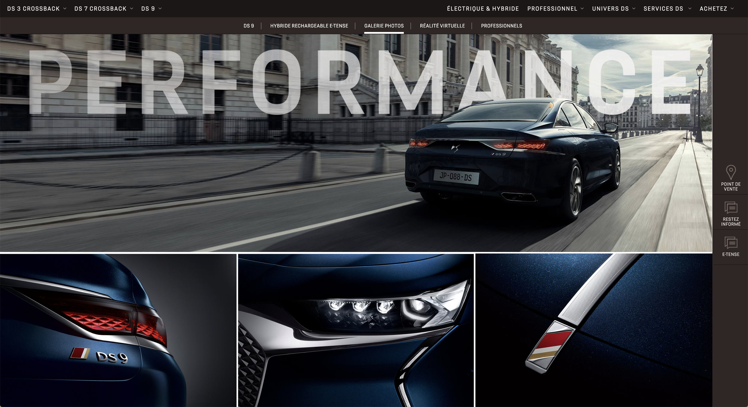 DS Automobiles - Created responsive visuals and digital assets for new car models, events, and campaigns while maintaining a strong, elegant brand identity