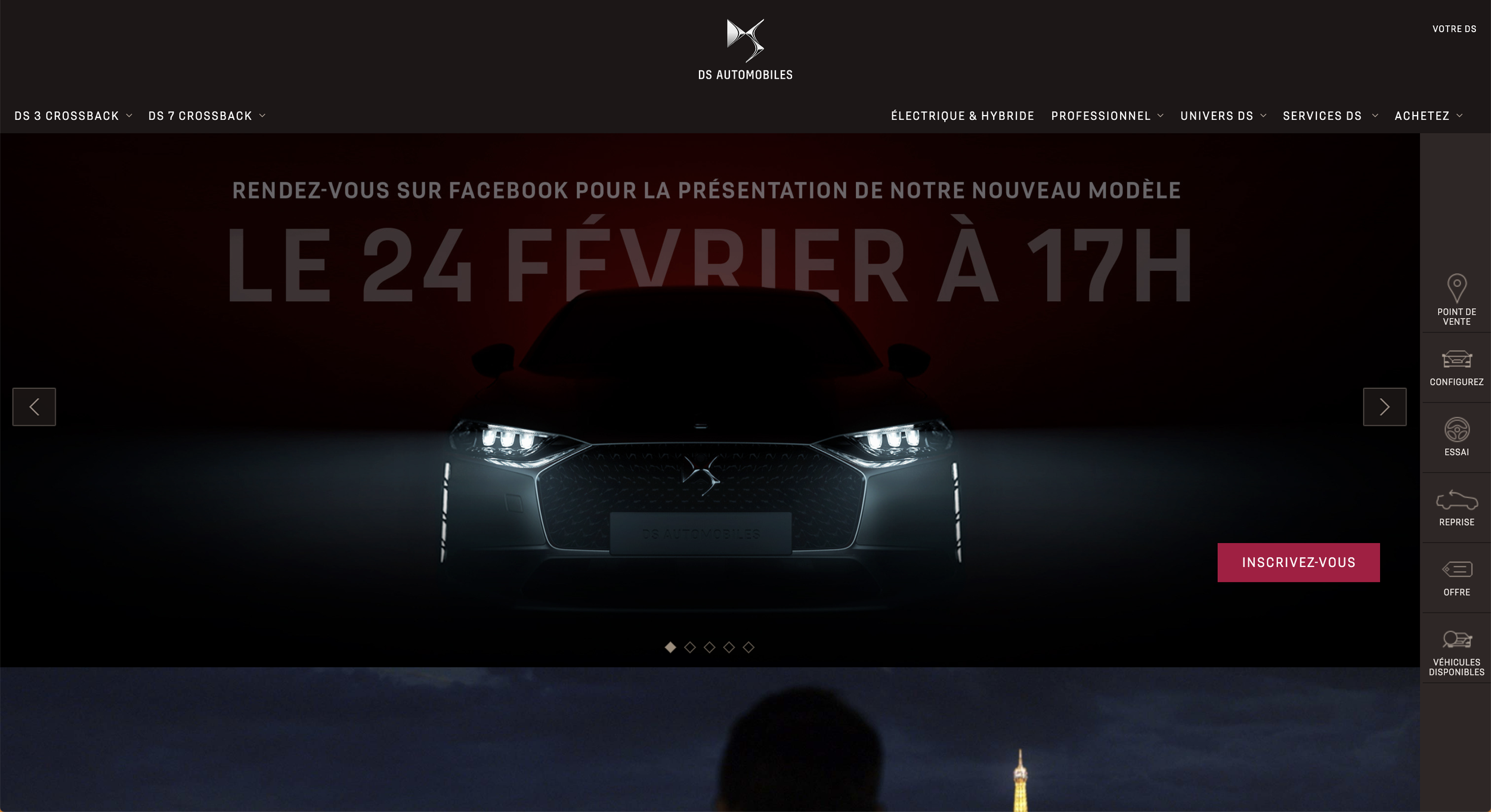 DS Automobiles - Created responsive visuals and digital assets for new car models, events, and campaigns while maintaining a strong, elegant brand identity