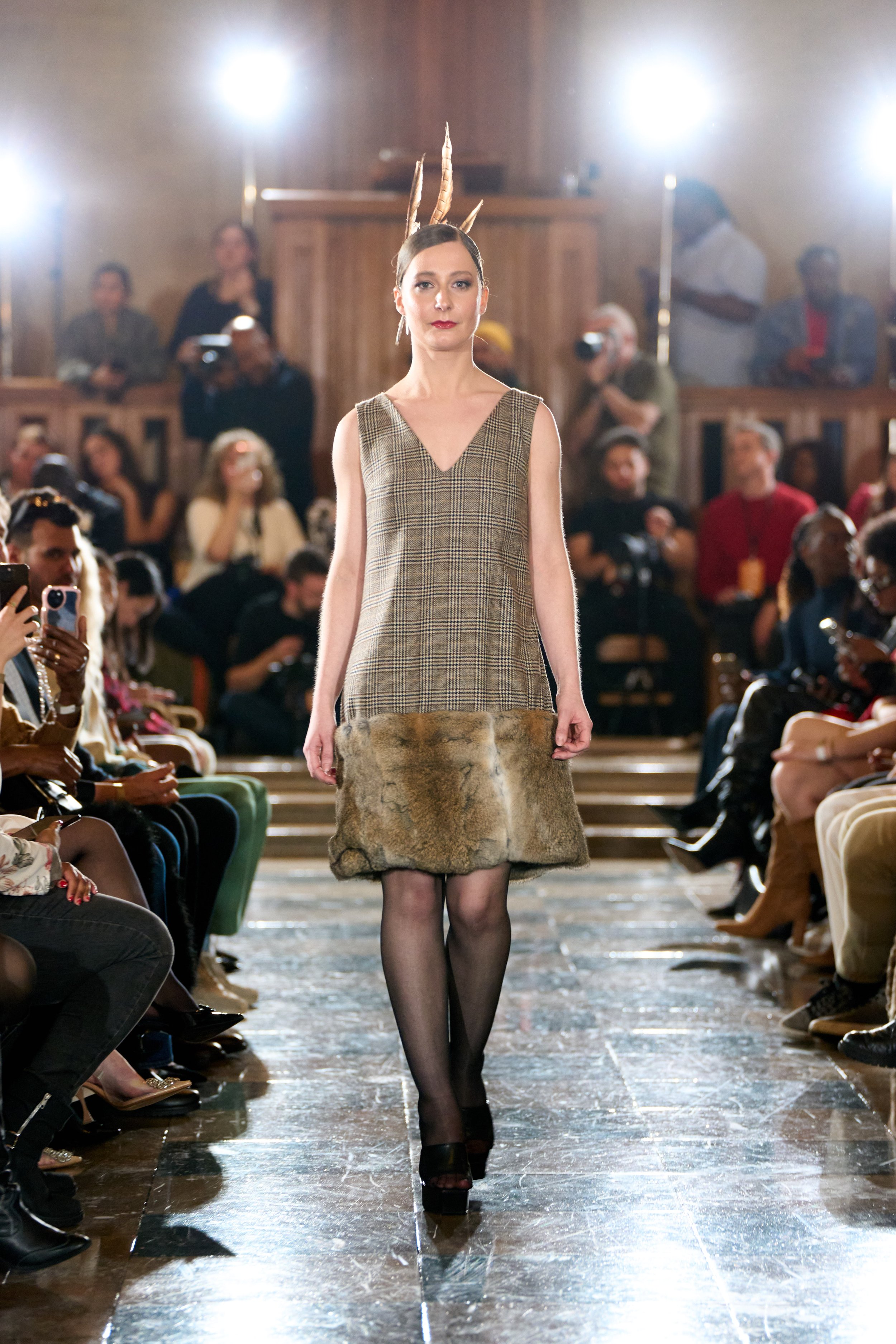 Look 8 ~ Fur Trimmed Shift Dress
Photographer ~ @speckoflife