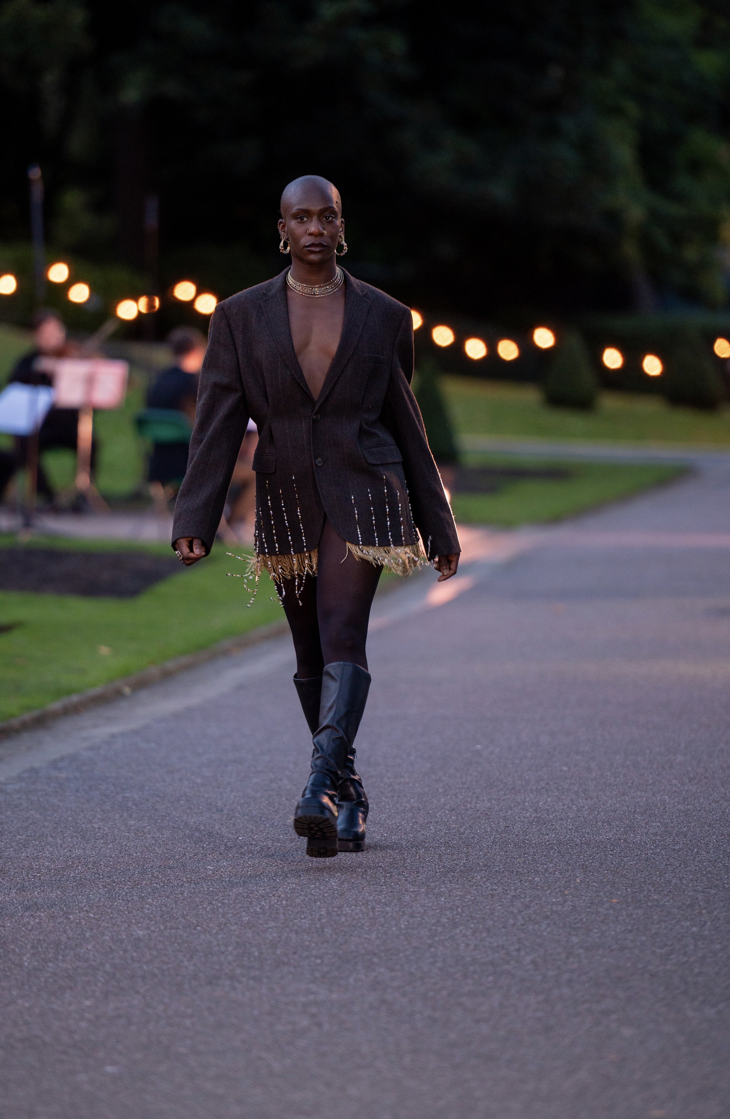 Look 8 ~ Hand Embellished Blazer Dress
Photographer ~ @emma.lou.photography