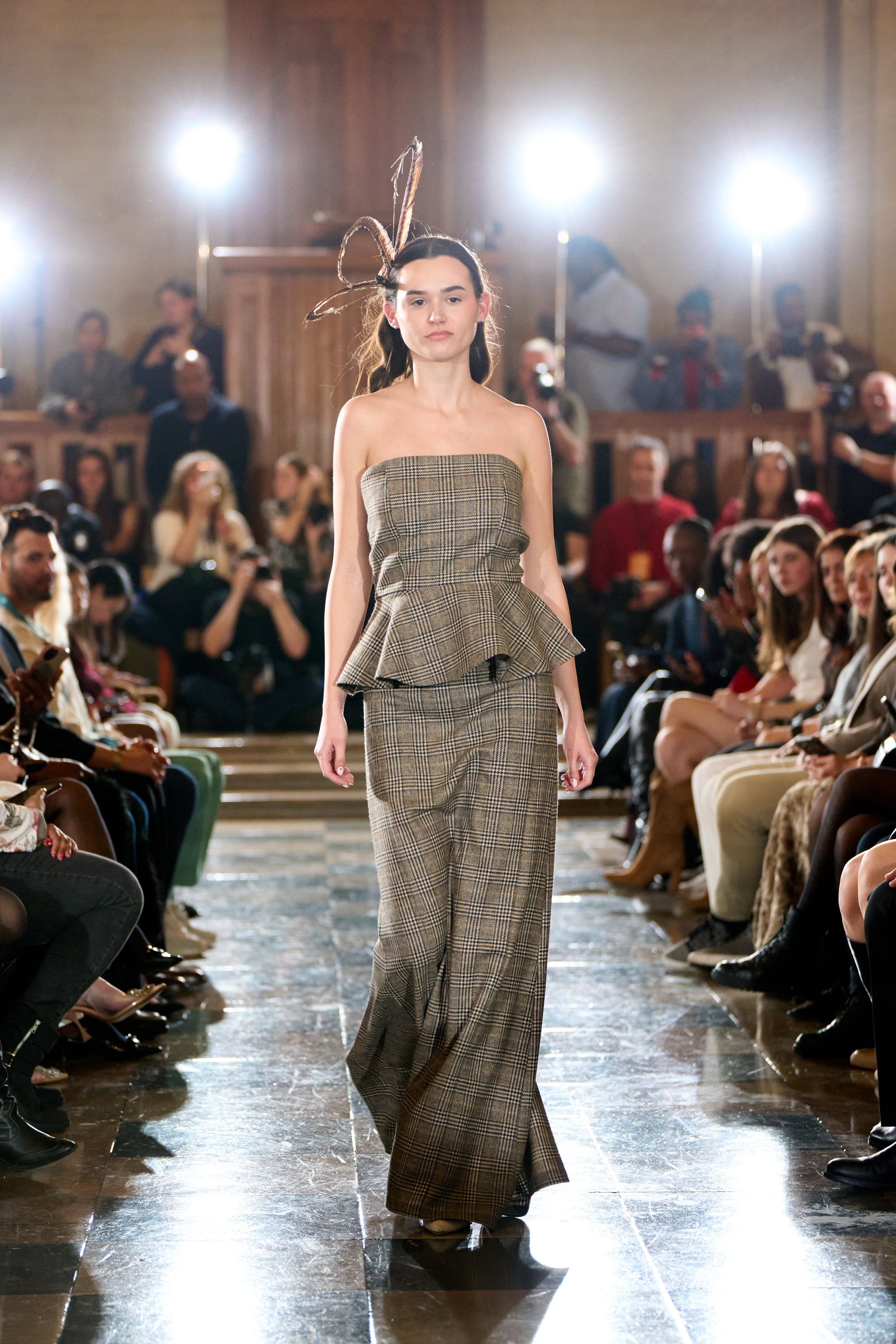 Look 10 ~ Peplum Tweed Corset & Matchback Column Maxi Skirt
Photographer ~ @speckoflife