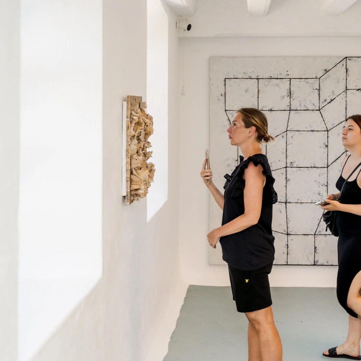 Just a sneak peek at the wonderful opening on Saturday of our inaugural exhibition SEVEN, which runs until September 26th. Thanks to everyone who came -and especially the incredible artists for their generosity @eamon_colman @bernadettekiely_artist @