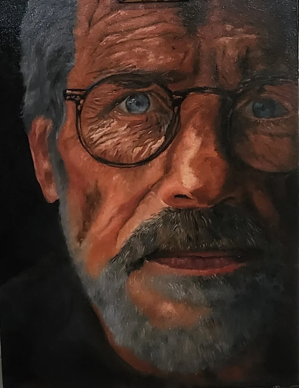 Albert 2025: Oil on linen, mounted on panel 12" x 16"