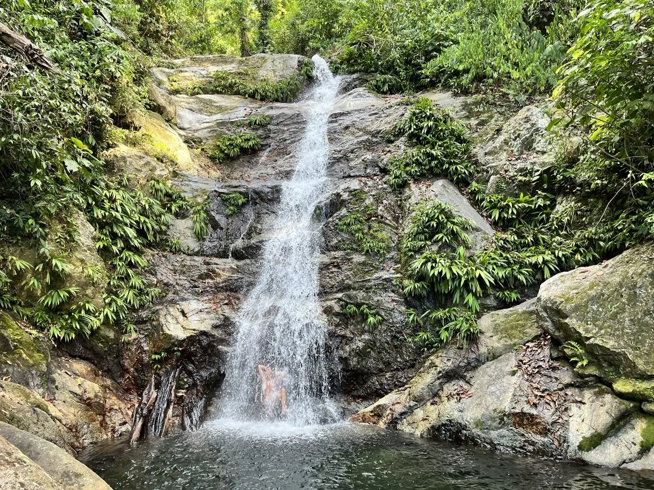 Hidden Waterfall- Cangrejal River Rainforest