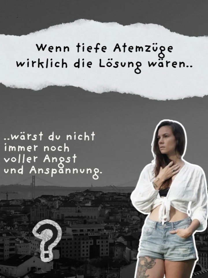 Ich erinnere mich noch, wie oft ich dachte: &bdquo;Wenn ich nur tief genug atme, dann geht die Angst bestimmt weg.&ldquo;
F&uuml;r einen Moment wurde es leichter.
Doch kurz darauf war die Enge wieder da.
Und mit ihr das Gef&uuml;hl, dass ich versage,