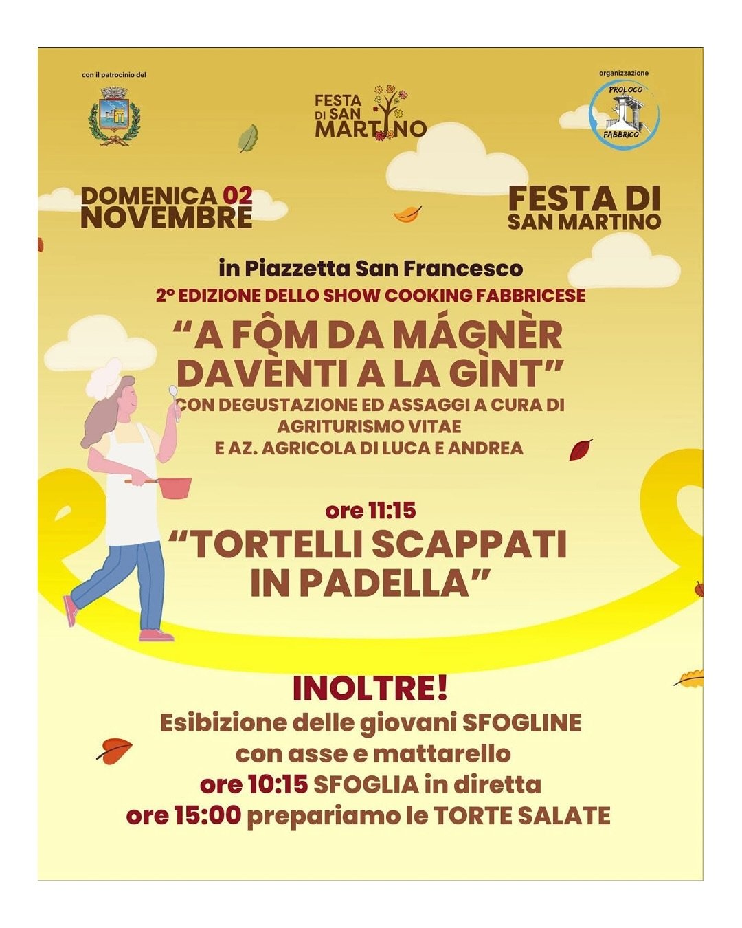 L&rsquo;anno scorso abbiamo visto nascere una collaborazione e quest&rsquo;anno siamo felici di avere l&rsquo;occasione di poterla riproporre!

&ldquo;A f&ocirc;m da m&aacute;gn&egrave;r dav&egrave;nti a la g&igrave;nt&rdquo;

Perch&eacute; basta con