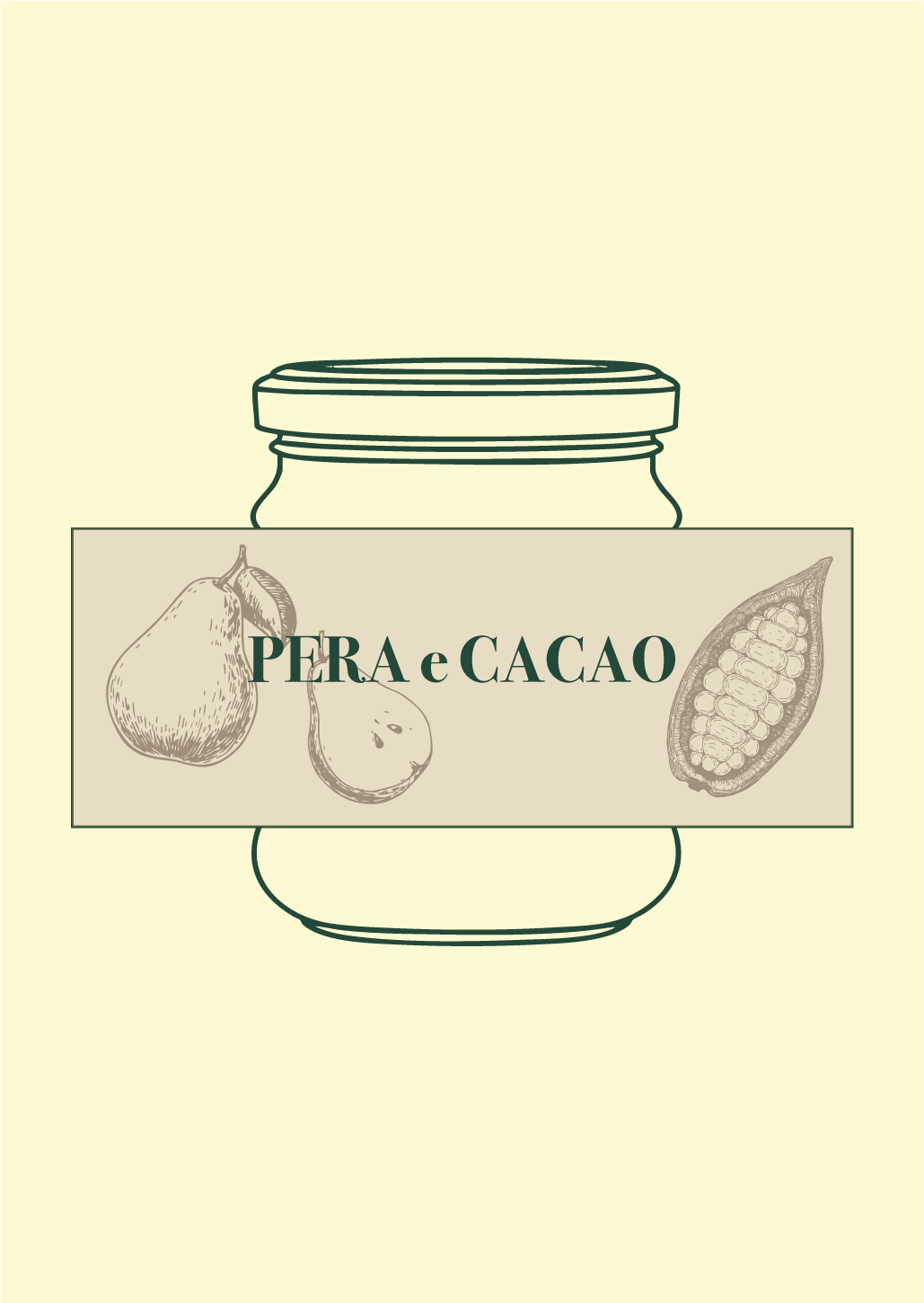 Confettura di pere e cacao Libra Vitae.