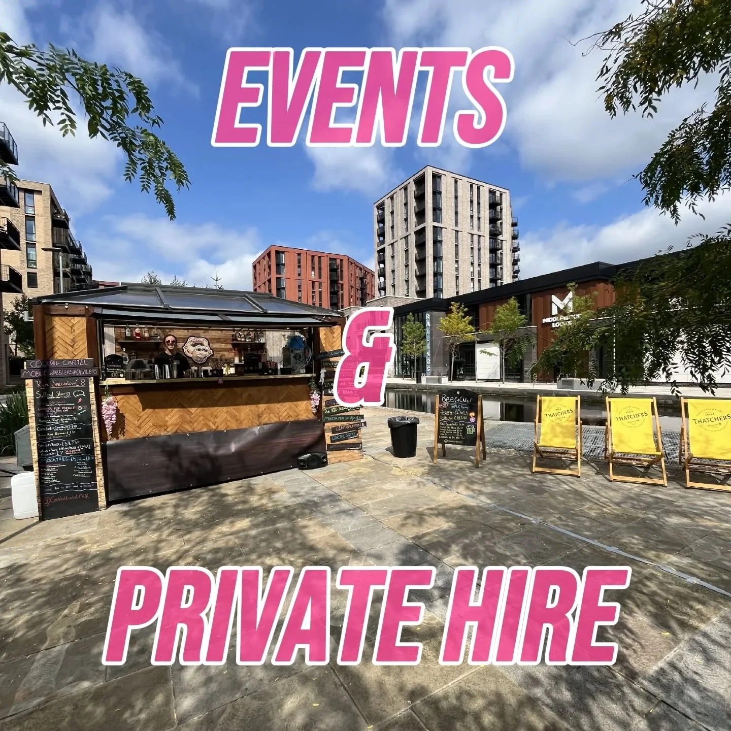 Looking to take your event to the next level?

From small office parties to large scale, multi-bar events, we can cater for all. Cocktails, draught beer, wine, cider, mocktails - anything you could want - we've got it!

Put your events in safe hands 