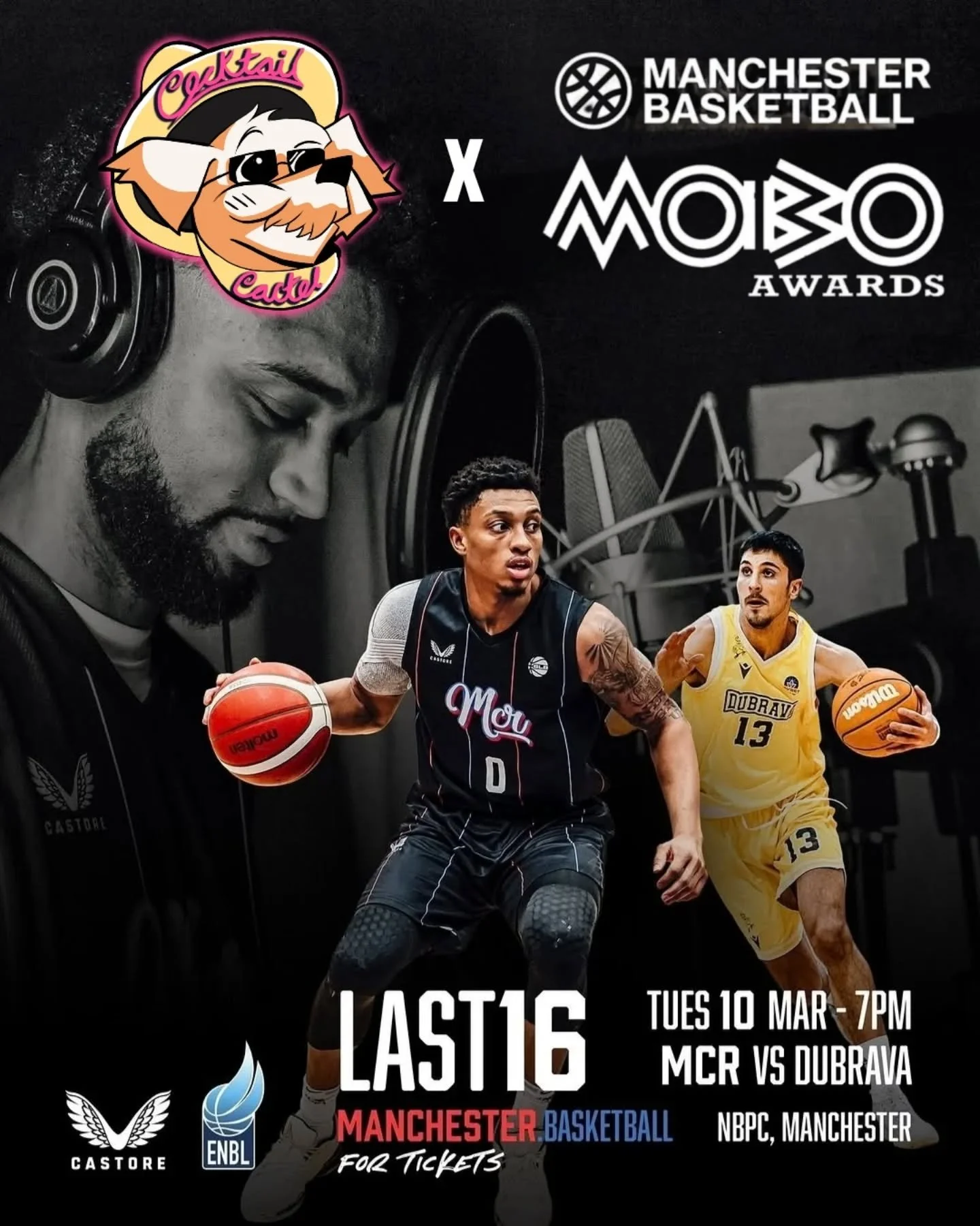 BIG THINGS happening tomorrow 10/3/26!
Cocktail Cartel x @mcrbball x @moboawards 

As part of @mobofringe the MOBOs are coming to the basketball.

Come down, grab a bev, watch the game and enjoy the massive halftime show!

This is not one to miss!