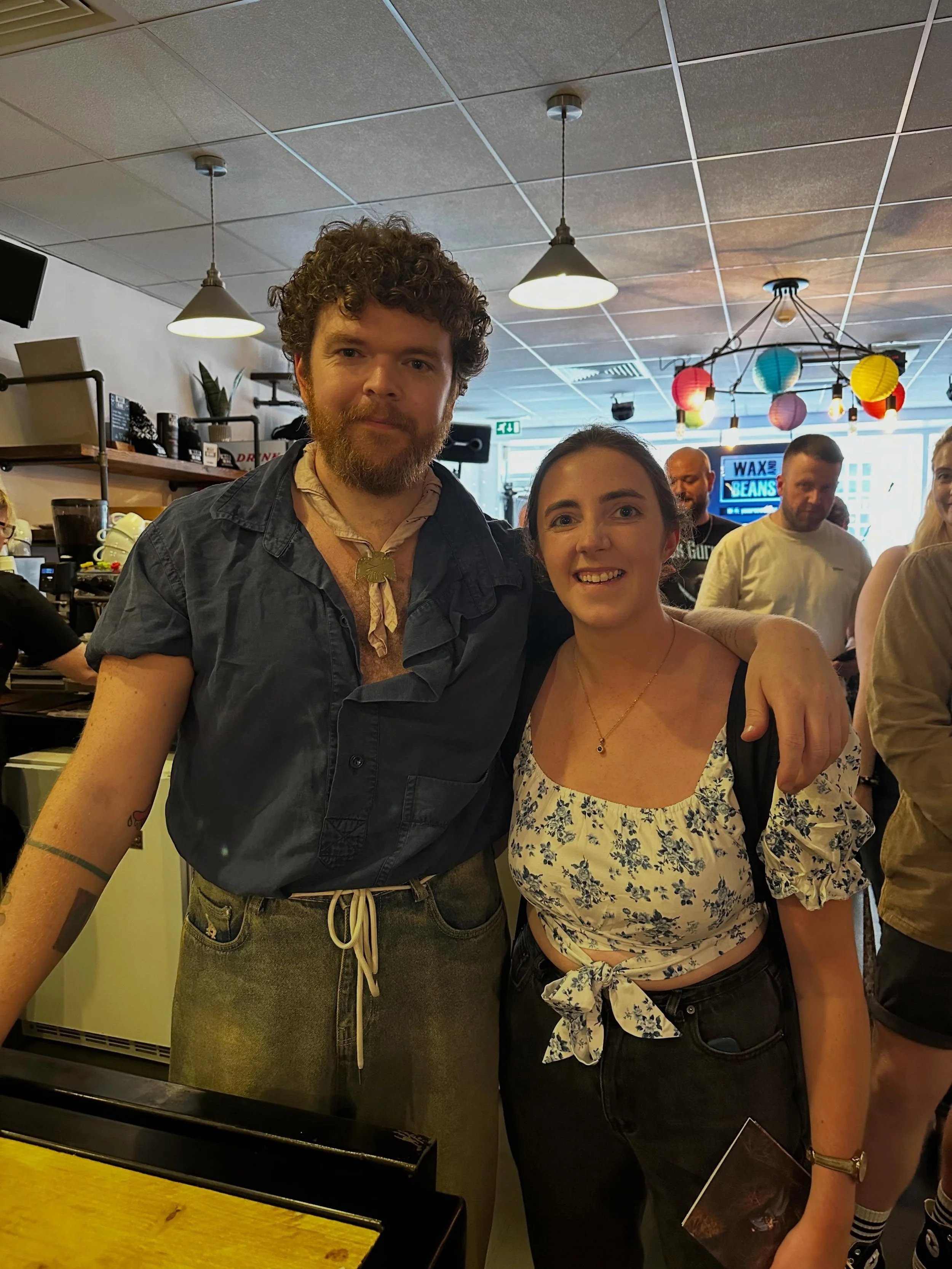 This is us. In @waxandbeans with @jackgarratt last August. 

Next week, we will be in Wax and Beans again doing a bar takeover with @sofarmanchester slinging cocktails and pints all night. It&rsquo;s a full circle moment, we are really excited about 