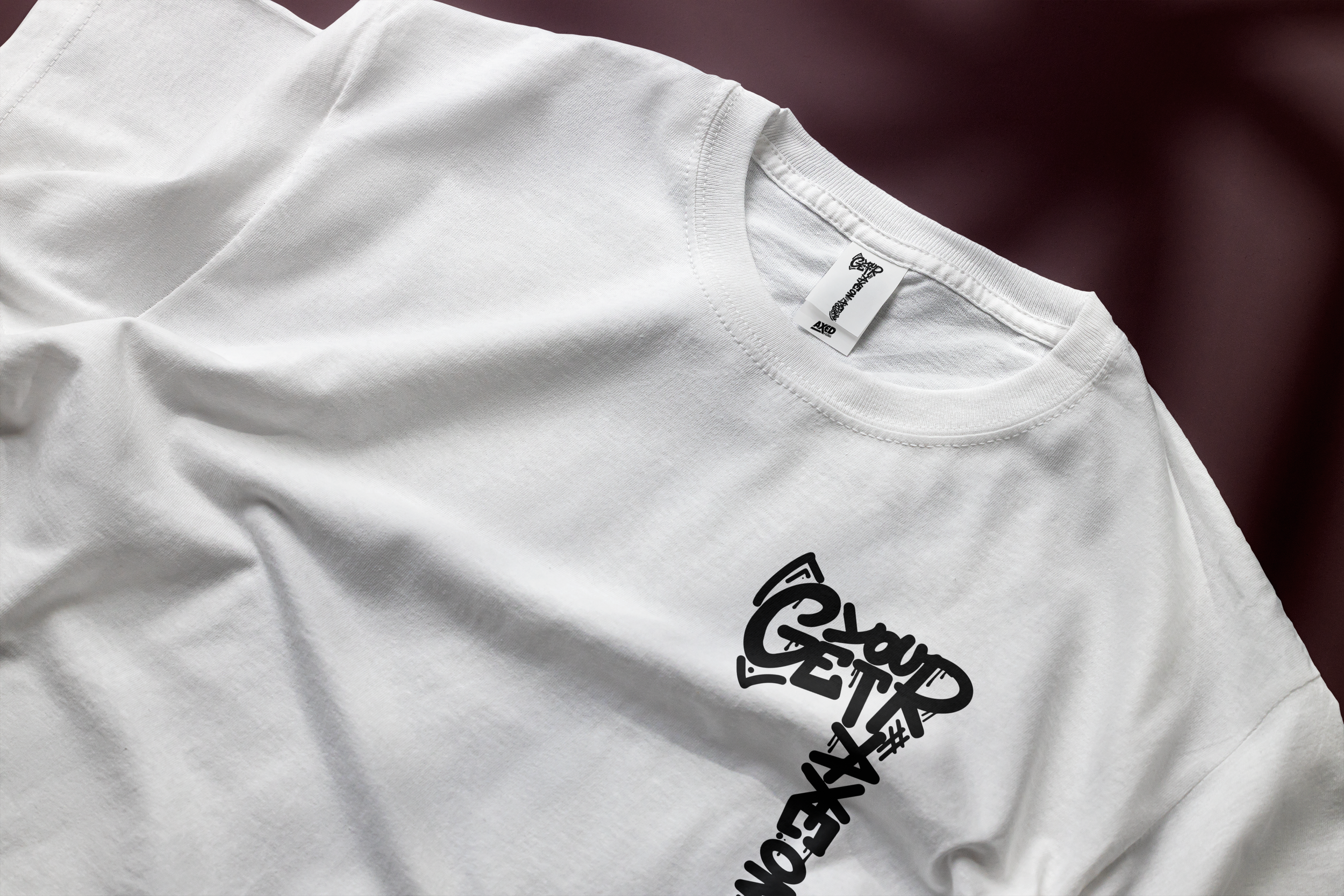 Axed Global merchandise project designed several t-shirts and hoodies for sale in their venues