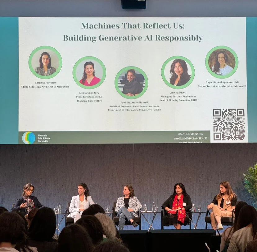 Machines That Reflect Us: Building Generative AI Responsibly, WiDS Zürich Conference, 2024