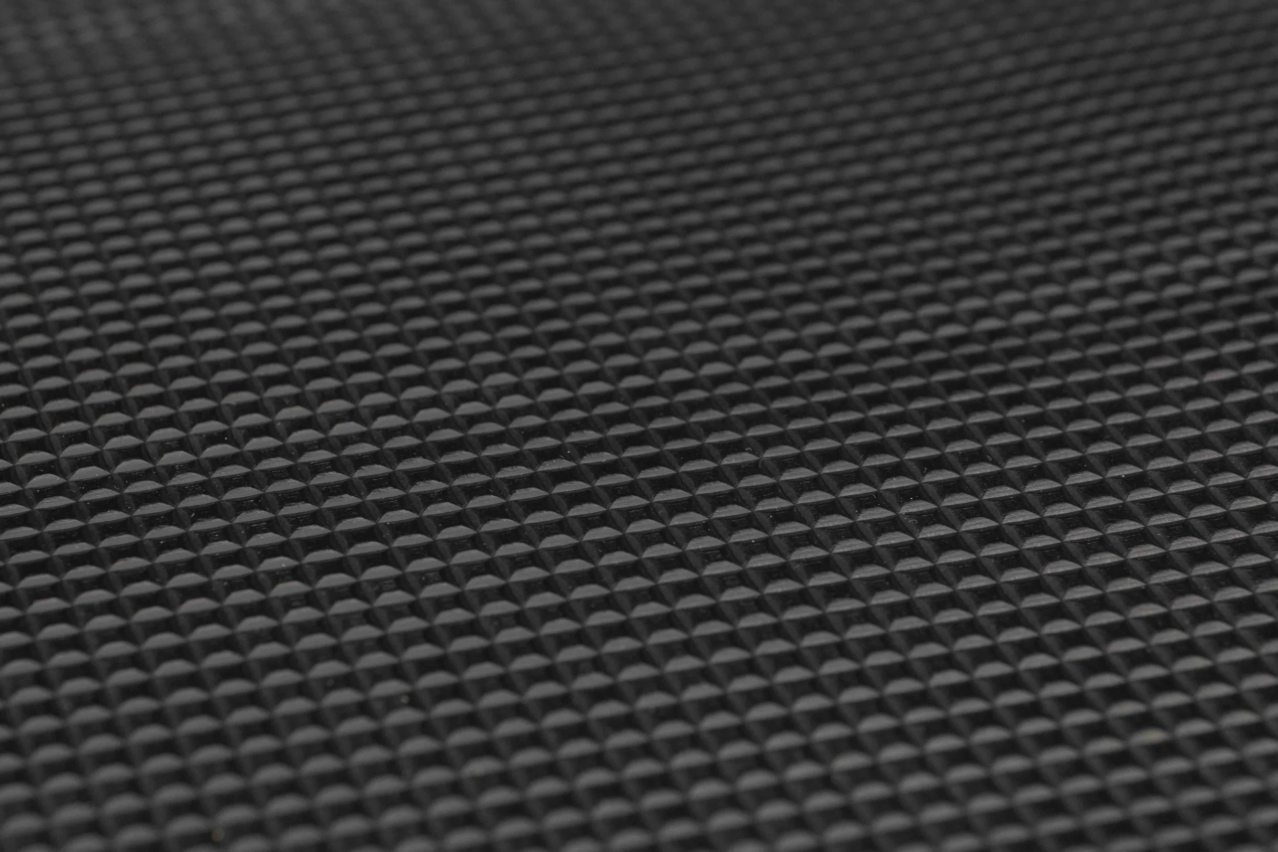 Photo showing a ruggedised PVC material surface used specifically for a bag base