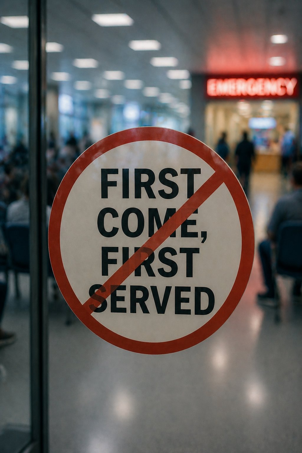 ER Not First Come, First Served Image