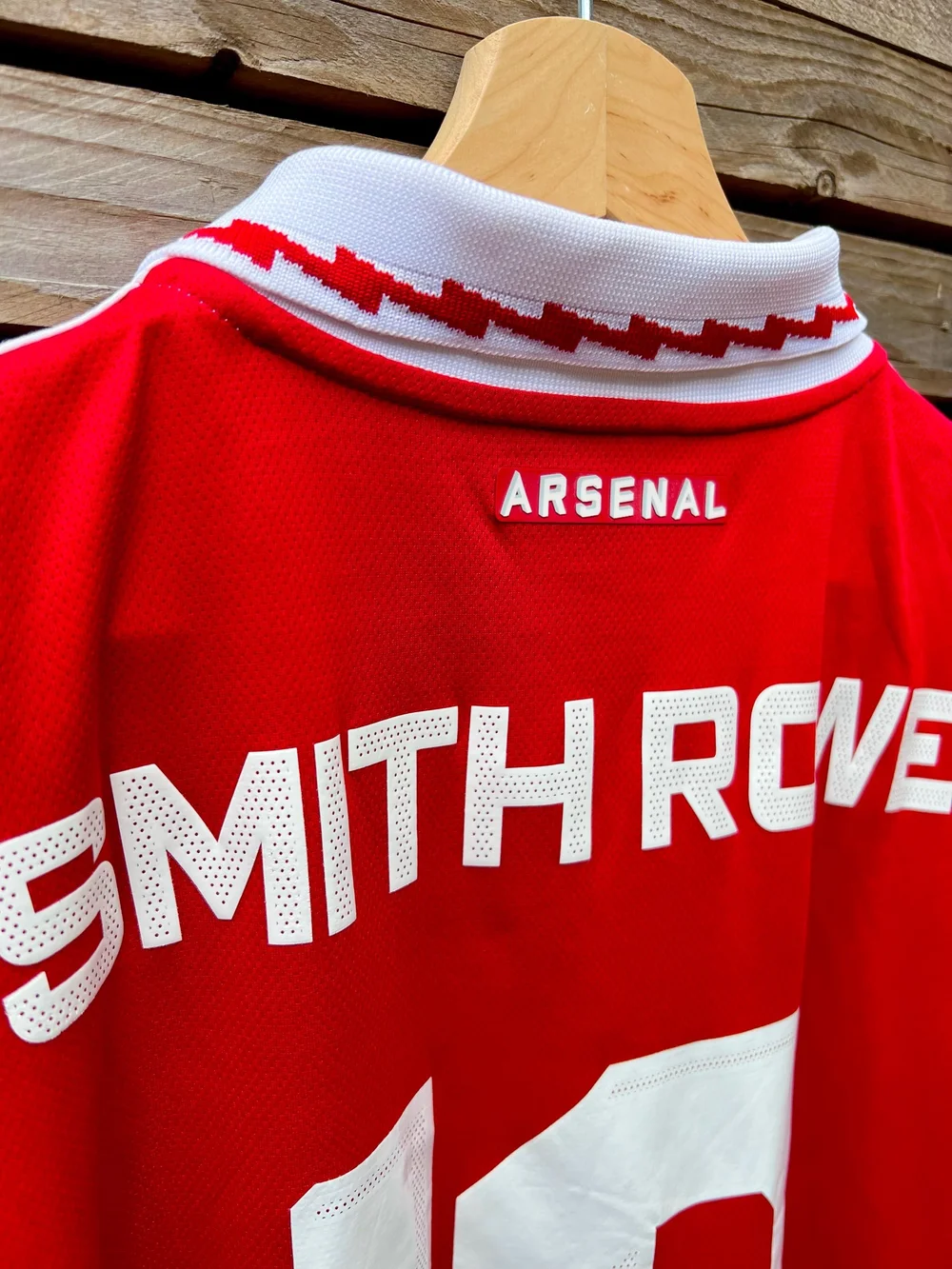 10 Emile Smith-Rowe Arsenal x Adidas Authentic 22/23 Home Shirt