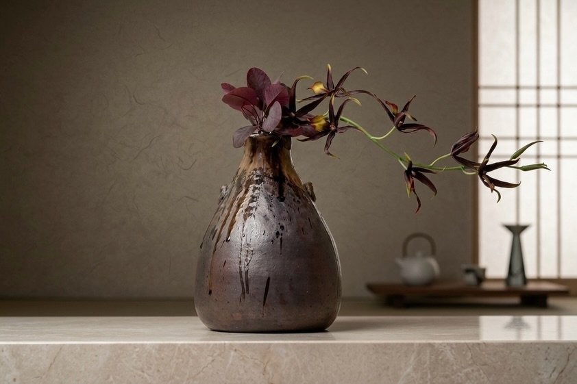 MASAKO TAKAMATSU 
SIGNATURE
a luxury line of MASAKO MODESTE

#前川製陶所
#賢山窯
#常滑焼 
#masakomodeste
#マサコモデスト 

常滑焼　賢山窯前川製陶所さんの花器と。

落ち着いた土の表情に、そっと花を添えて。
主張しすぎない佇まいが、空間をやわらかく整えてくれます。

静かな美しさを、日常の中に。

プリザーブドフラワー／アーティフィシャルフラワー／前川製陶所／常滑焼／空間装飾