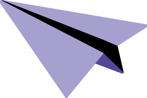 Illustration von Papierflugzeugen