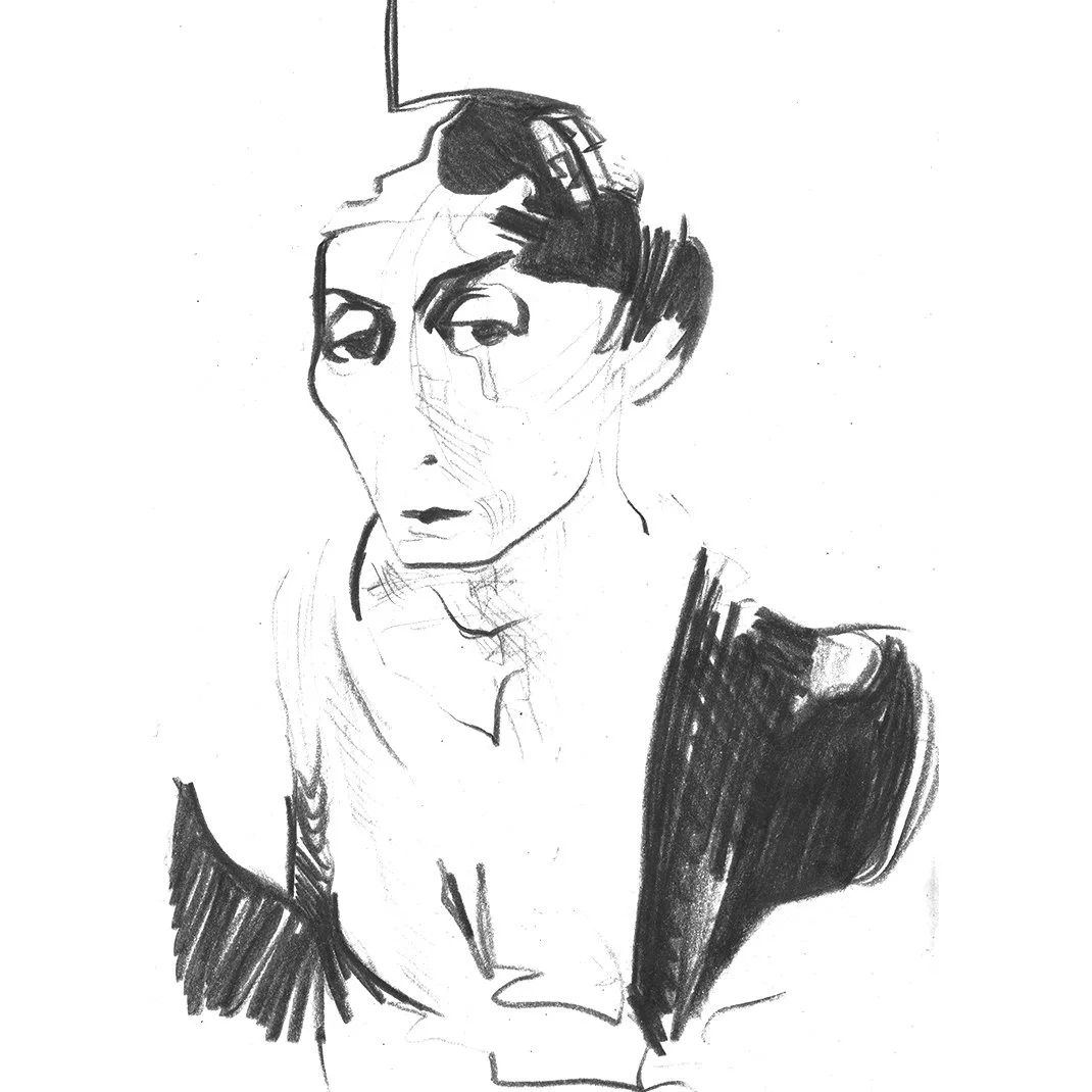 Lady in graphite.jpg