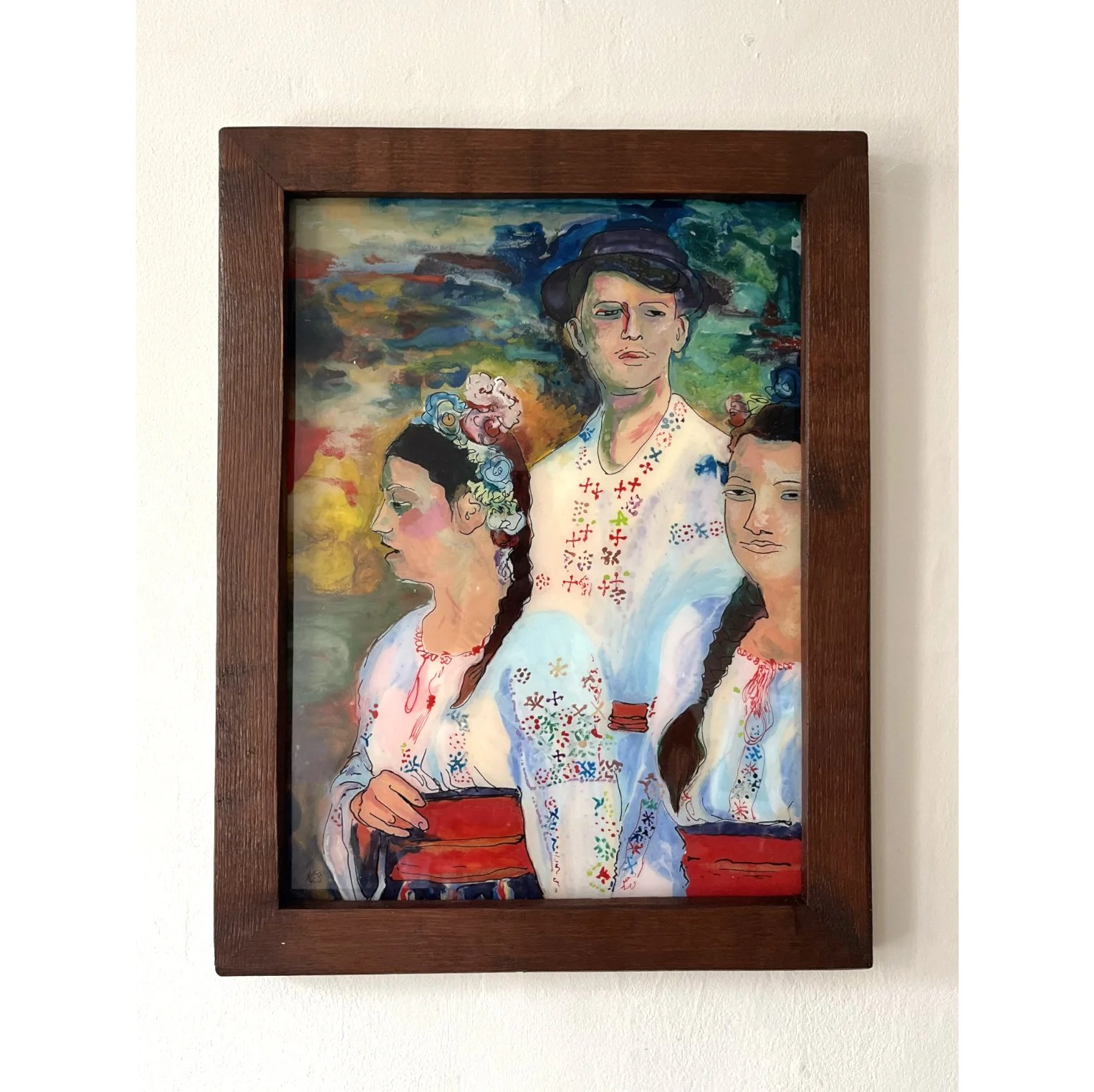 Troix blouses wall.jpg