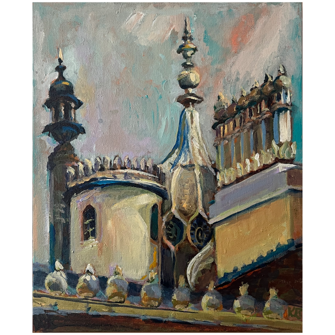 Pavilion roof