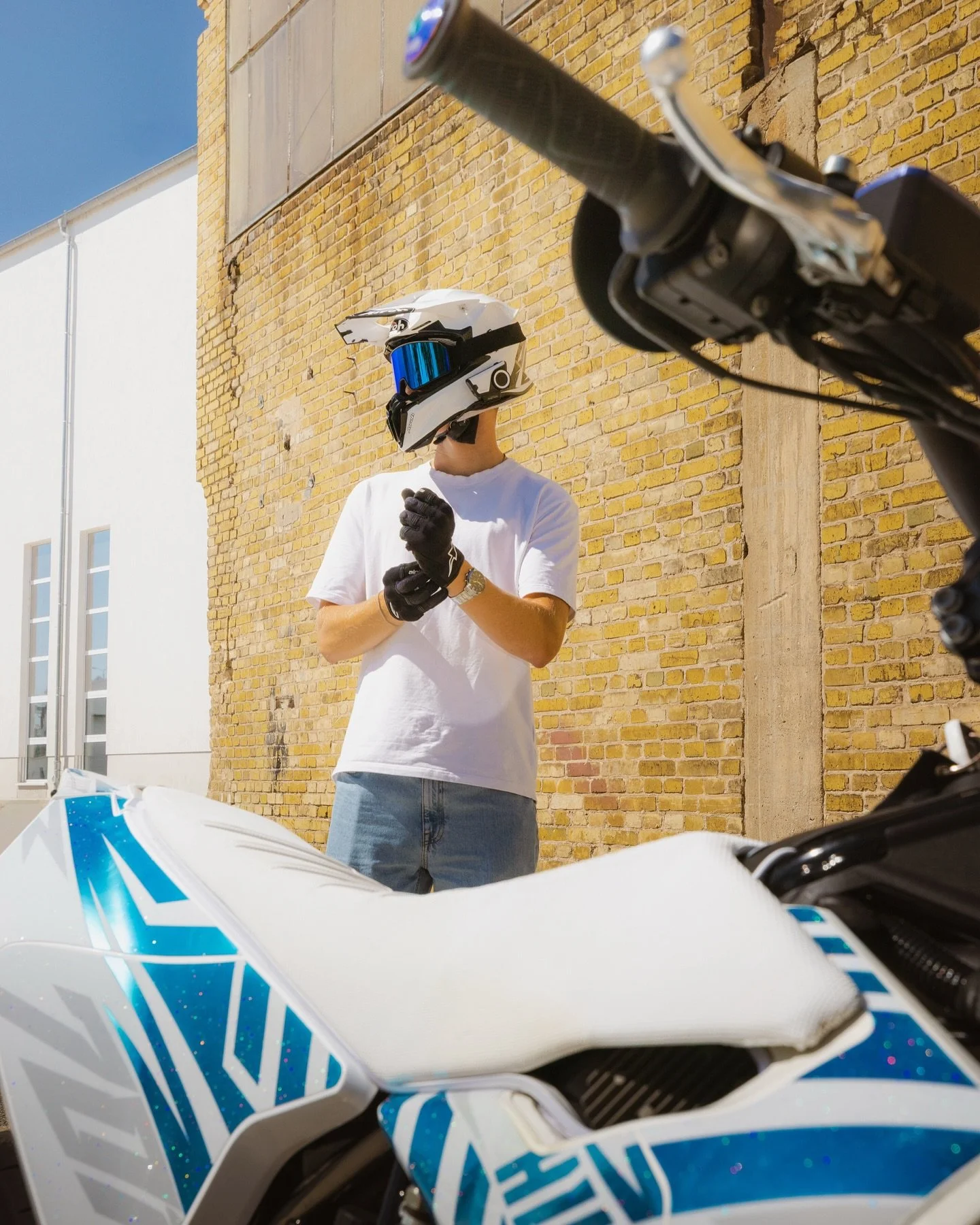 Every scratch, every detail, every bolt tells a story. This isn&rsquo;t just a Husqvarna 701. It&rsquo;s a piece of passion brought to life. Countless hours of work, creativity, and love went into turning a dream into reality. The bold blue design do