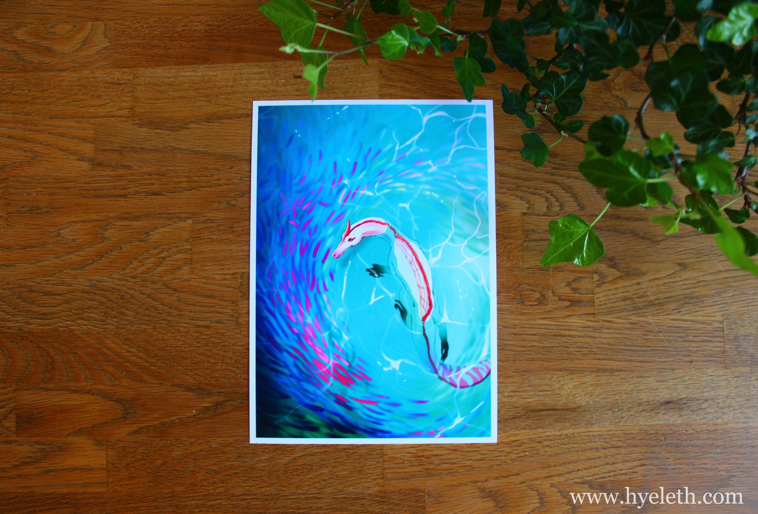 The "Hell Heron" | Matte Poster