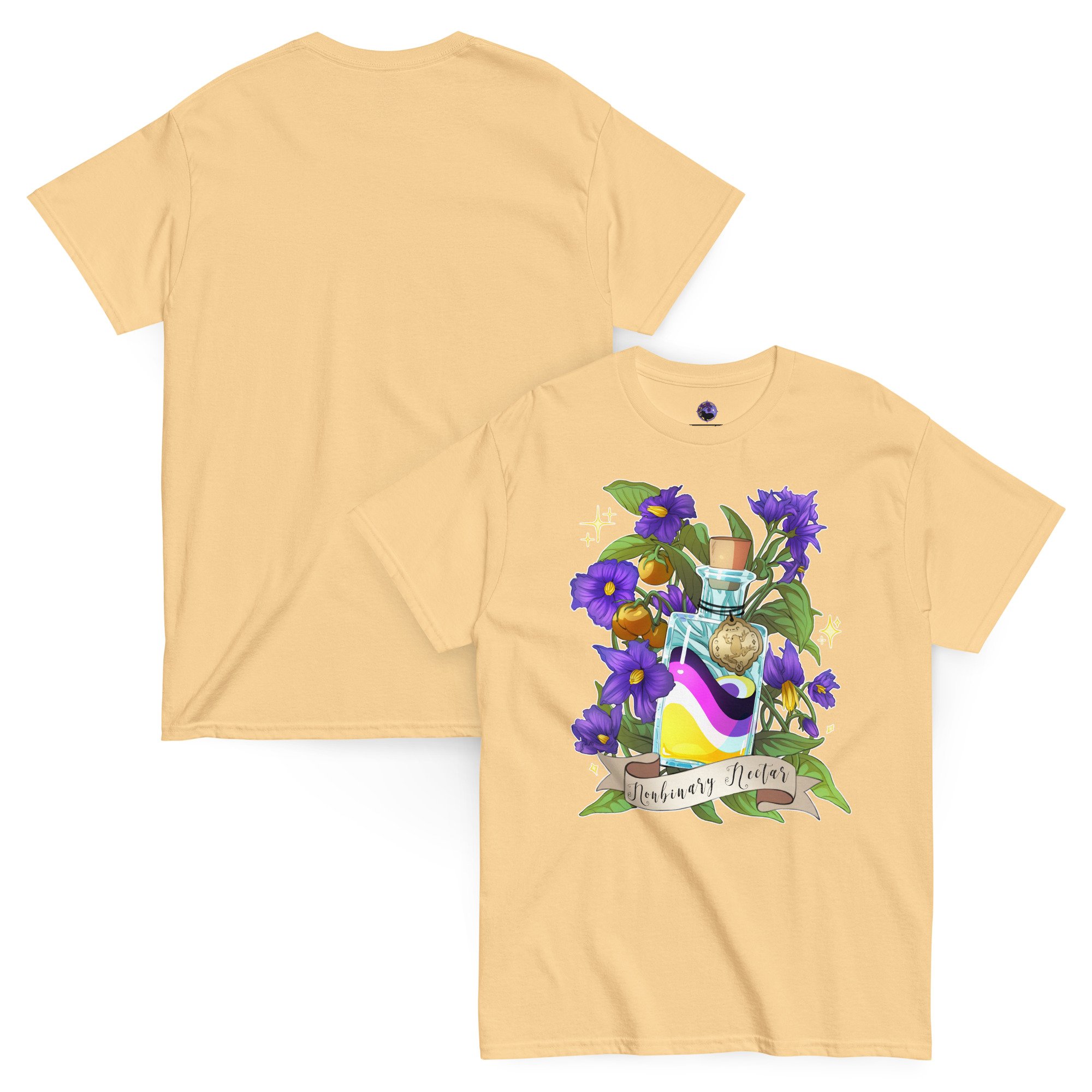 unisex-classic-tee-yellow-haze-front-and-back-69431846ca3c2.jpg