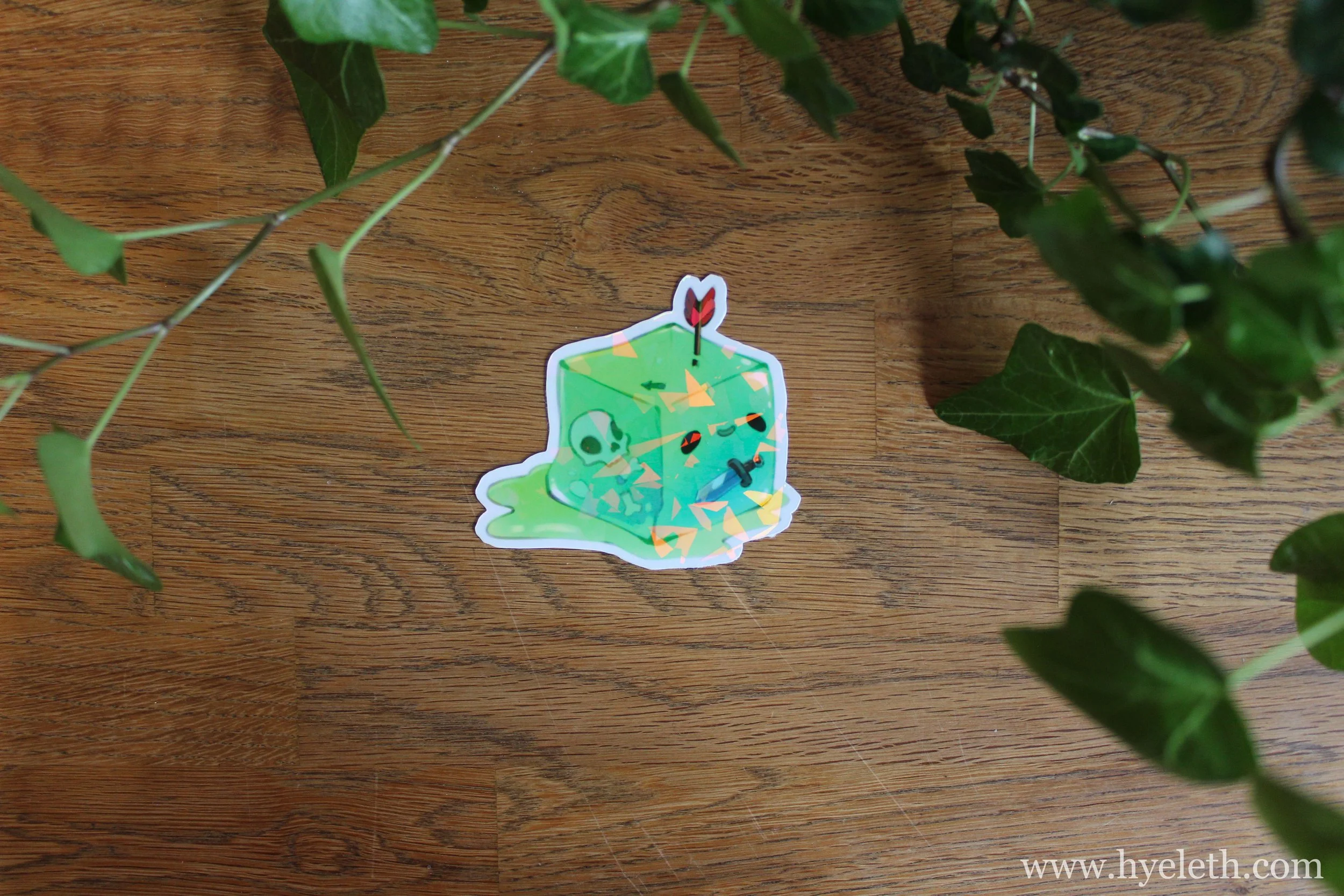 Flubber | Holographic Sticker