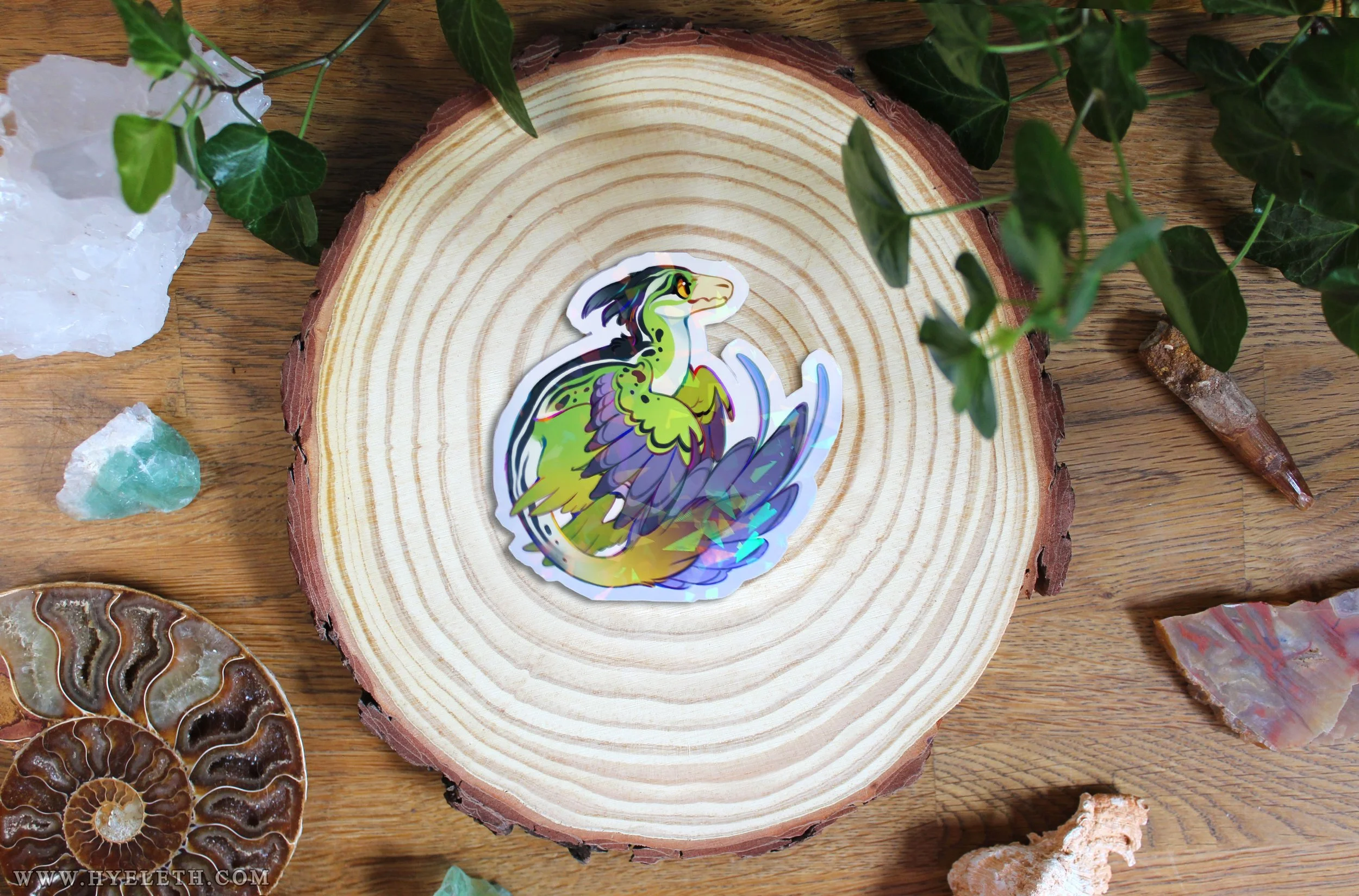 🏳️‍🌈Paleo Pride🏳️‍⚧️ Aromantic Pack | Holographic Sticker Bundle