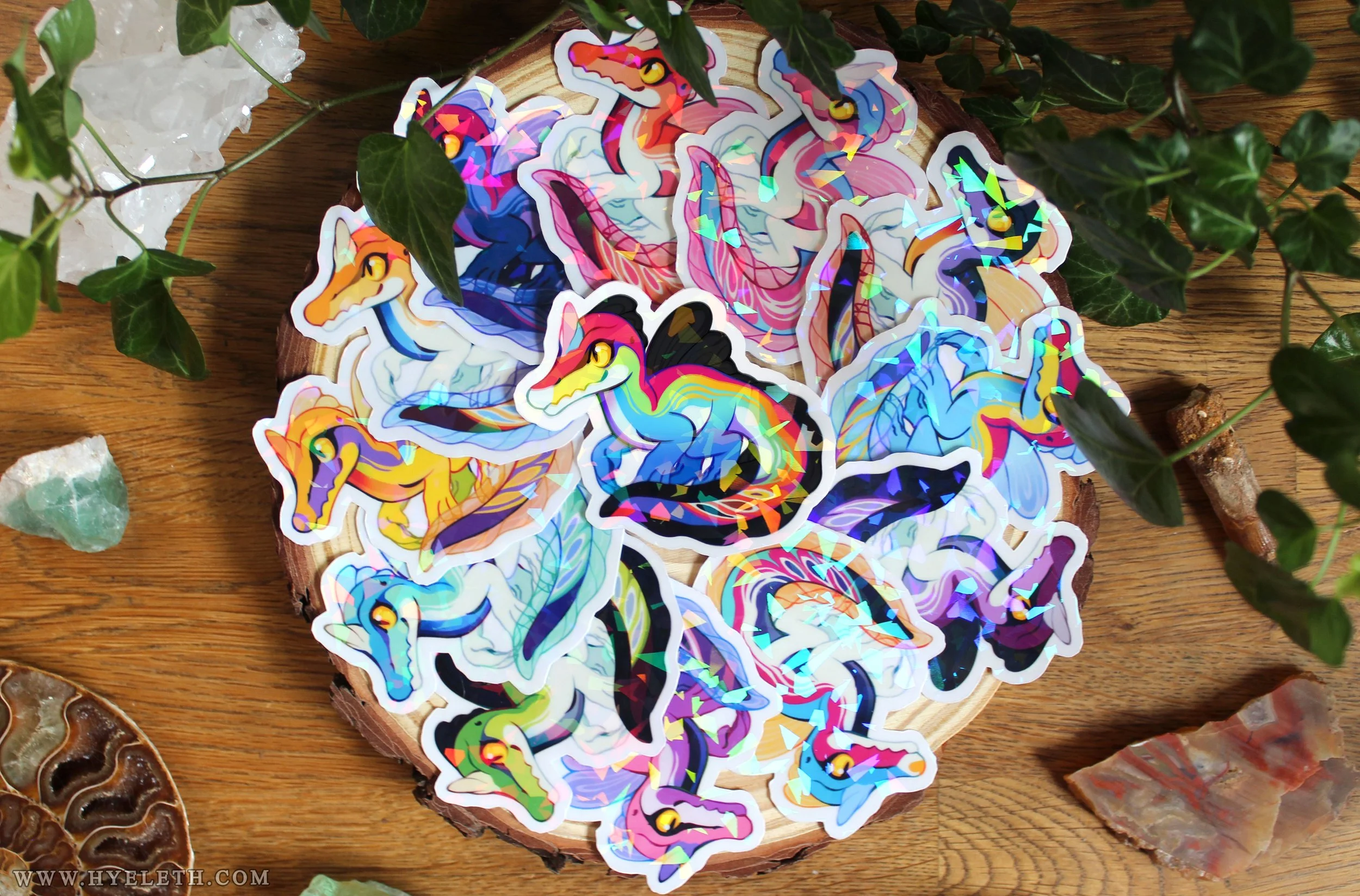 🏳️‍🌈Paleo Pride🏳️‍⚧️ Spinosaurus | Holographic Sticker