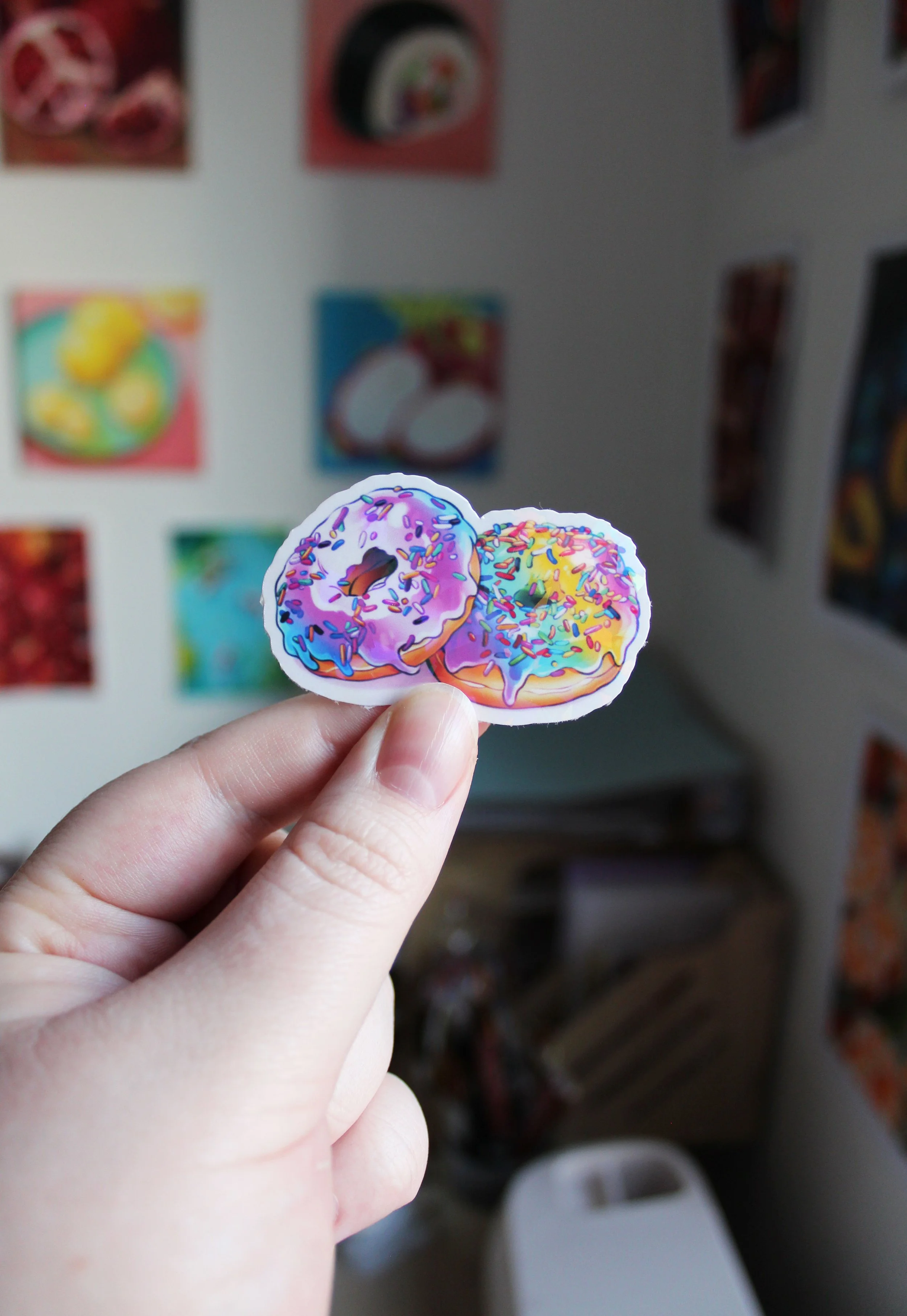 🏳️‍🌈 Pride Donuts 🏳️‍⚧️ | Holographic Sticker